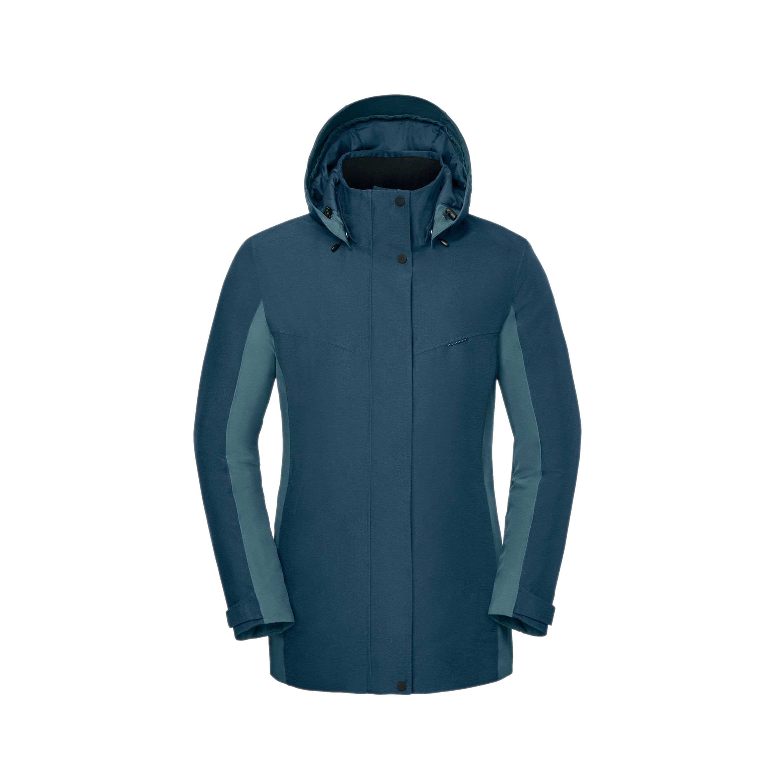 Damen-Hardshell Wetterschutz-Arbeitsjacke Regenzeit