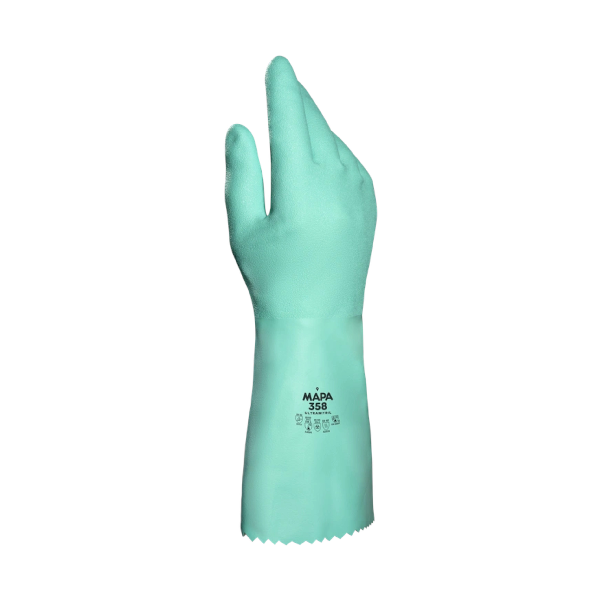Chemikalienschutzhandschuh Ultranitril 358