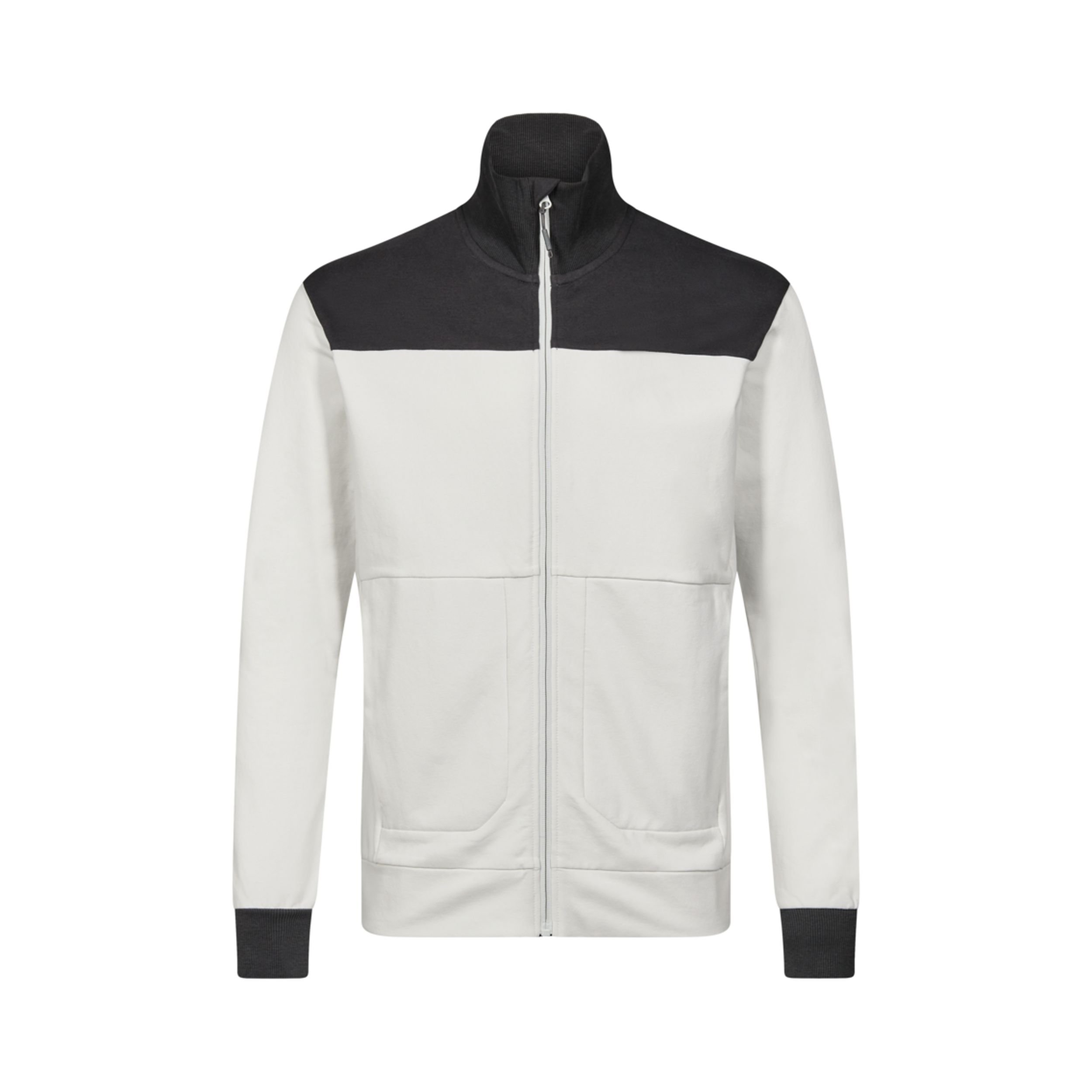 Entire Sweatcardigan mit Kragen