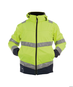 Warnschutz-Softshelljacke Malaga Warnschutz-Softshelljacke Malaga