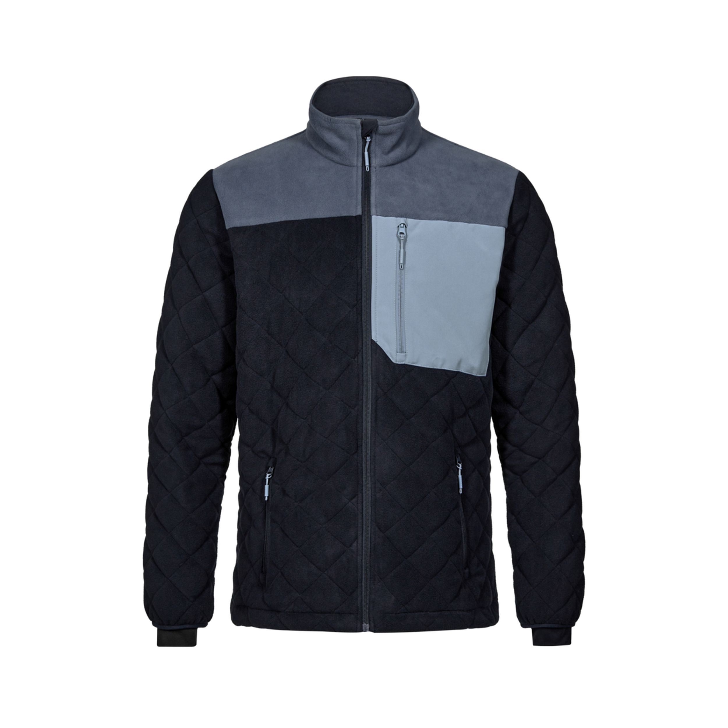 Entire Gesteppte-Fleecejacke