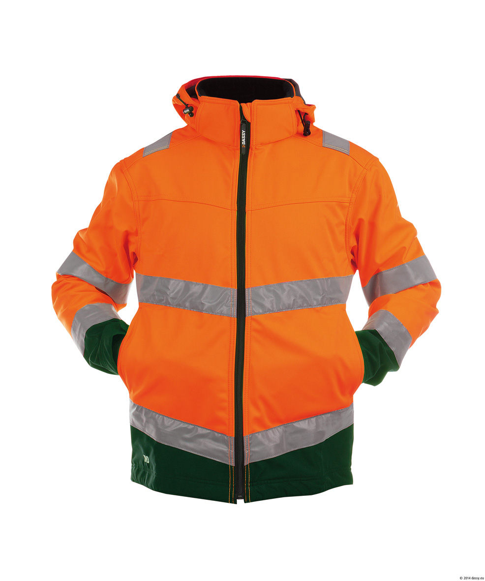 Warnschutz-Softshelljacke Malaga Warnschutz-Softshelljacke Malaga