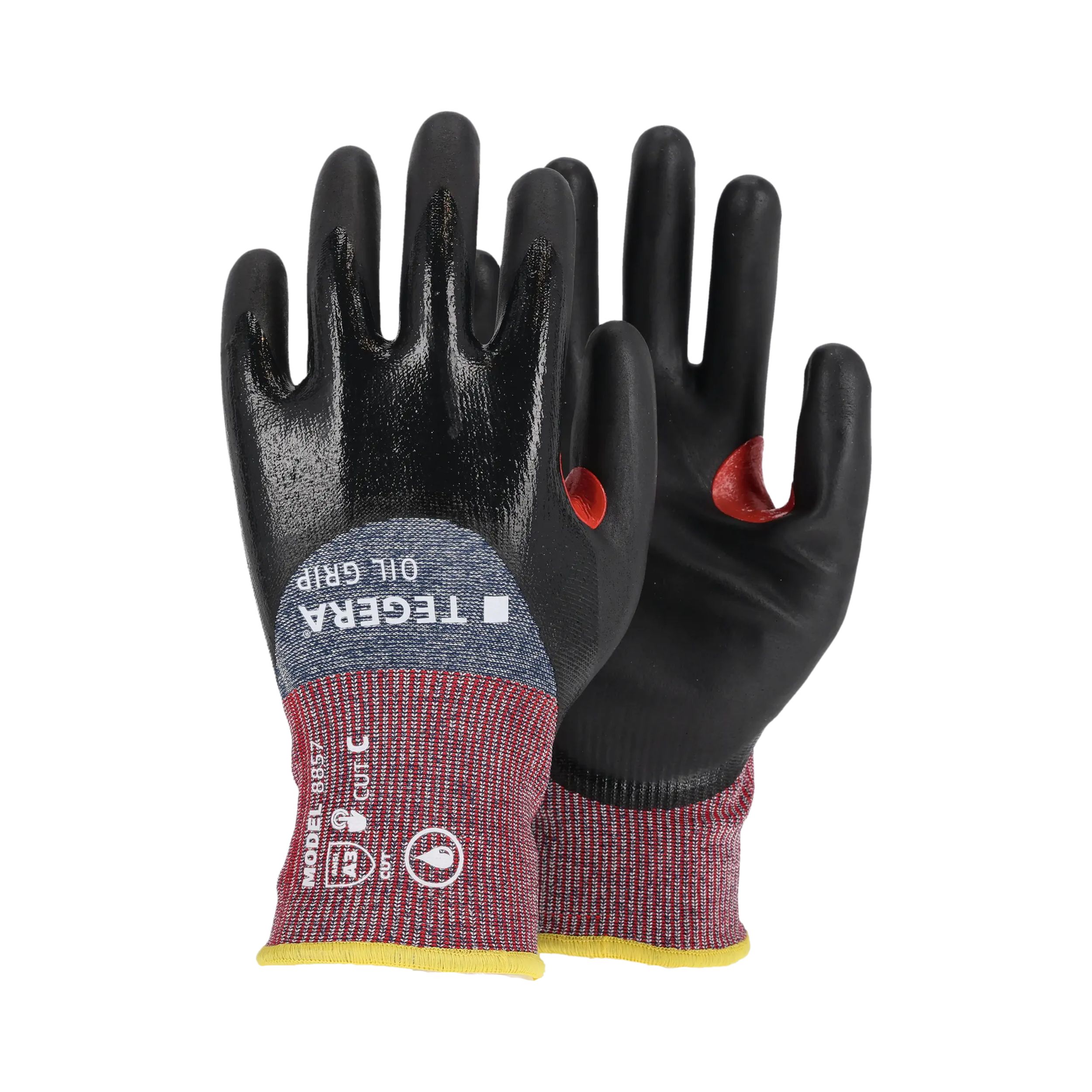Schnittschutzhandschuh Montagehandschuh Tegera® 8857 OIL GRIP