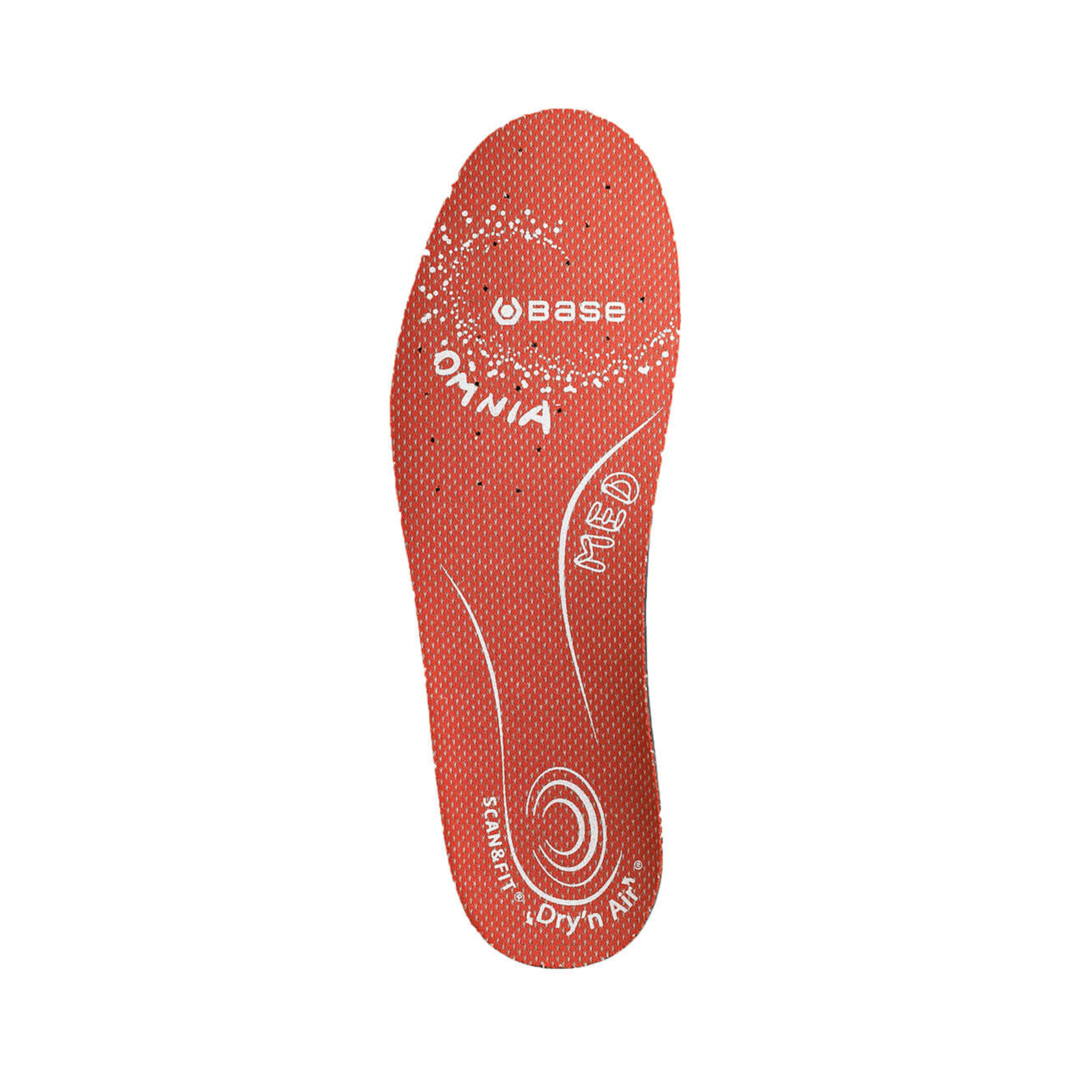 Sohle Dry'n Air Scan&Fit Omnia - Med Rot