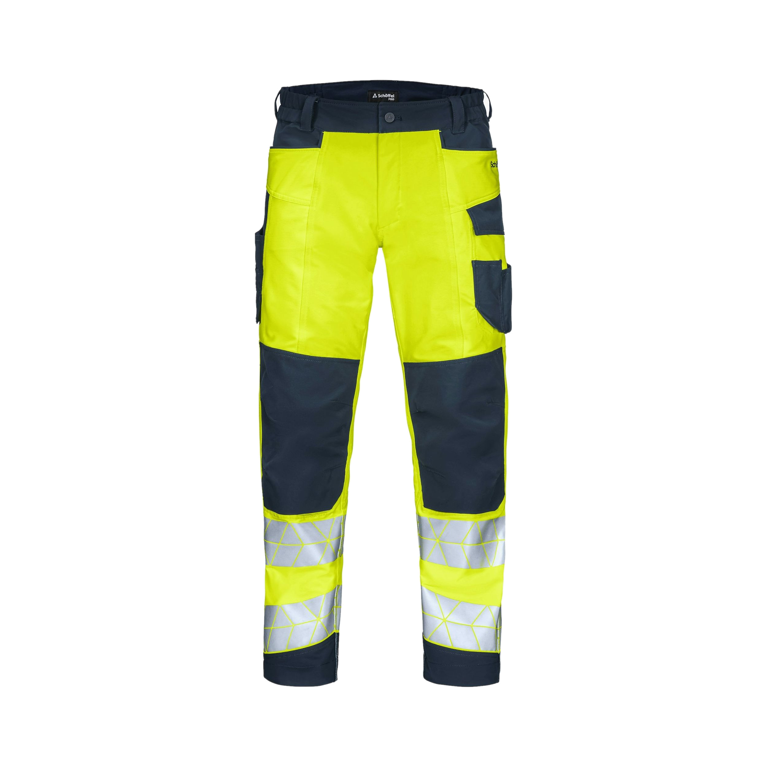 Herren-Warnschutzbundhose Bulldozer mit 4-Wege-Stretch