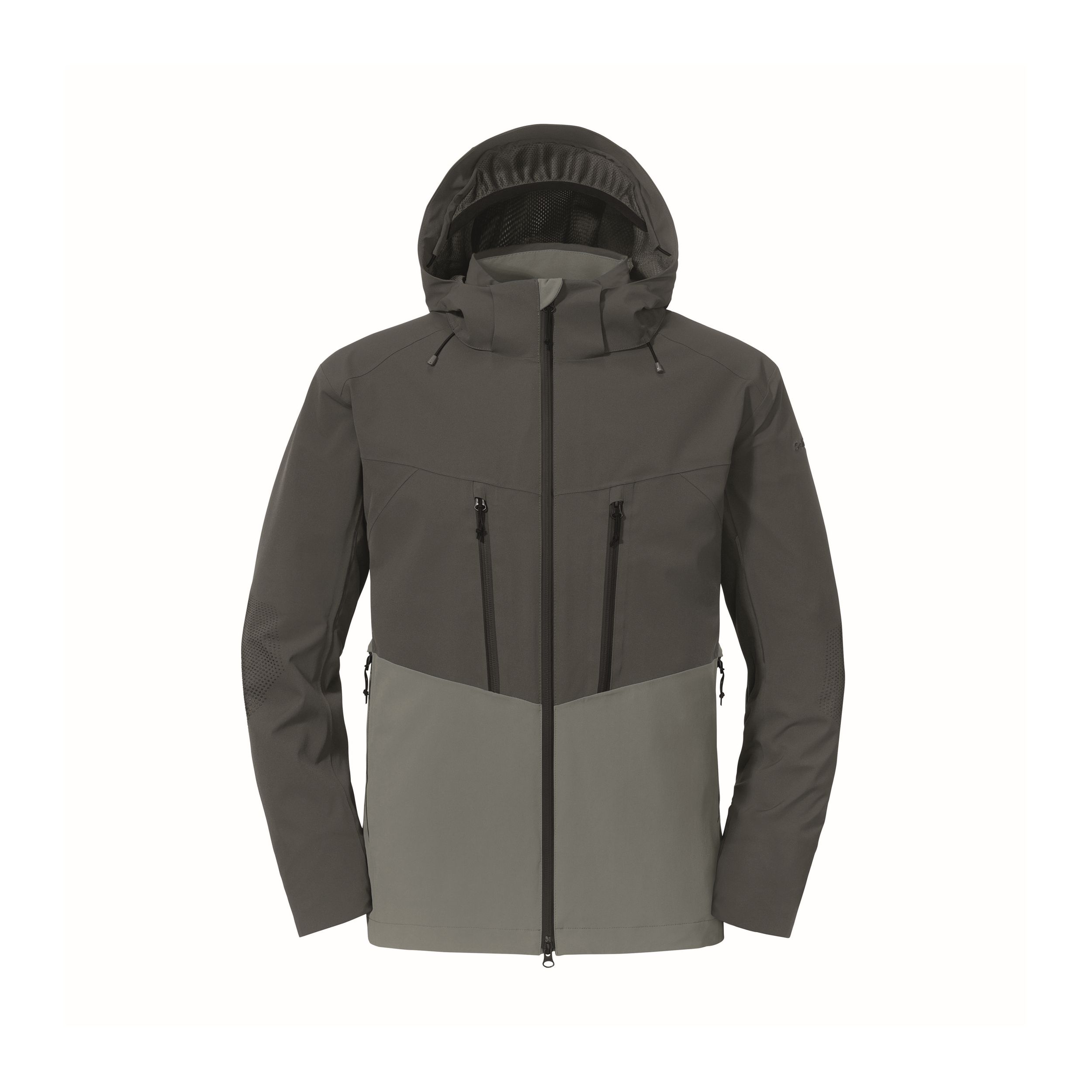 Herren HIGH-END Wetterschutzjacke Schutzschild ZipIn