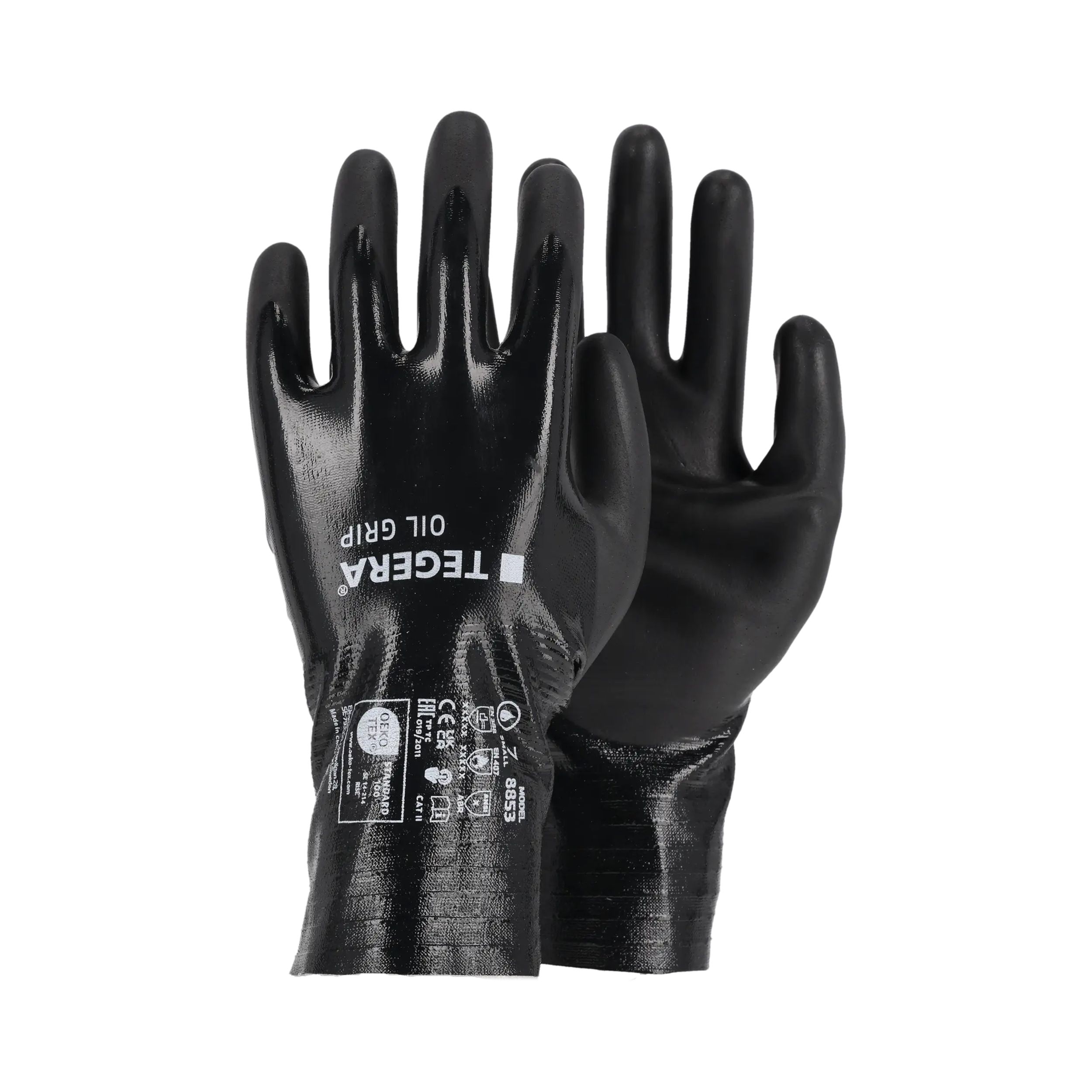 Hitzeschutzhandschuh, wasserdicht mit Chemikalienschutz TEGERA Oil Grip 8853