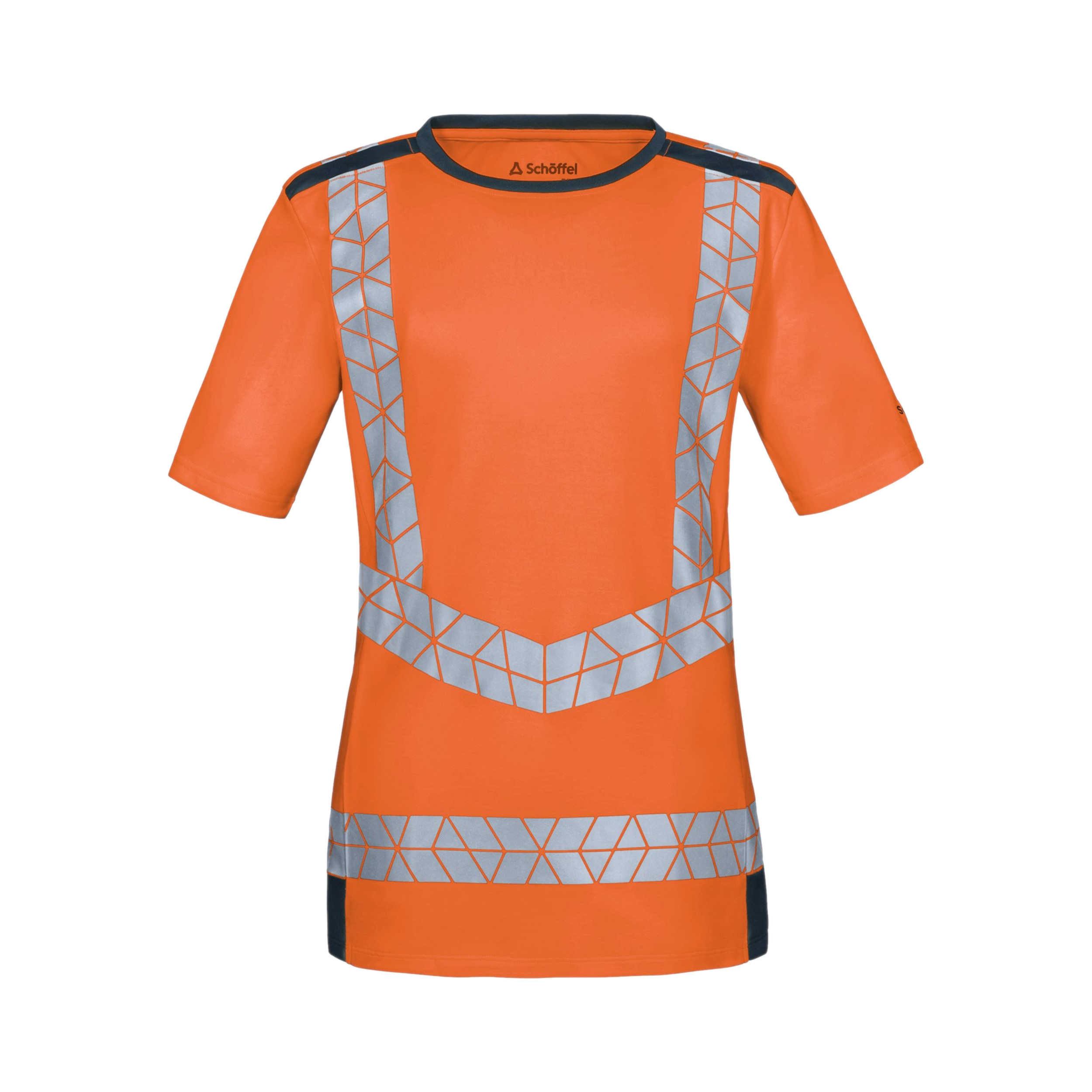 Warnschutz T-Shirt Polyester Warnheld Damen
