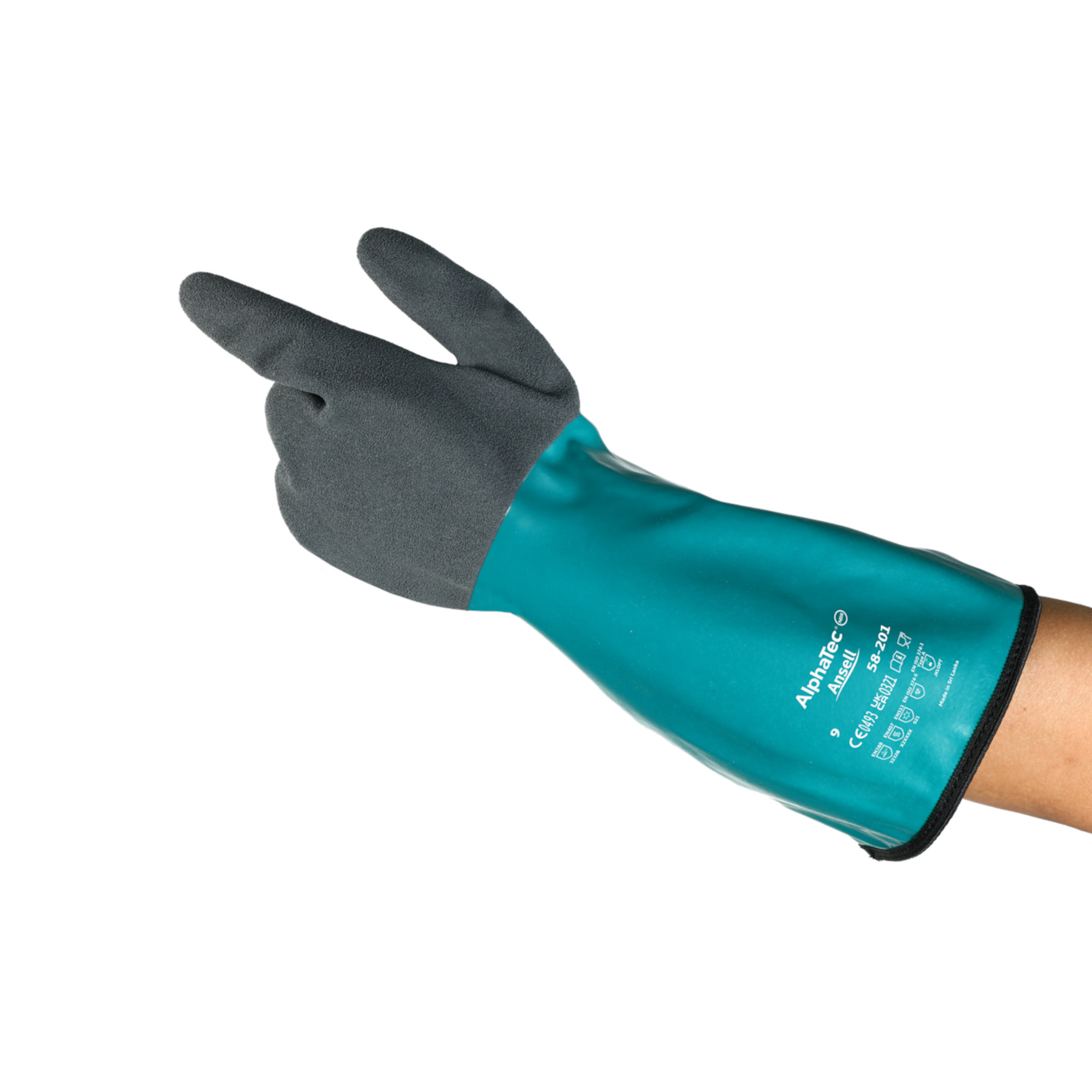 Chemikalienschutzhandschuh AlphaTec® 58-201 Chemikalienschutzhandschuh AlphaTec® 58-201