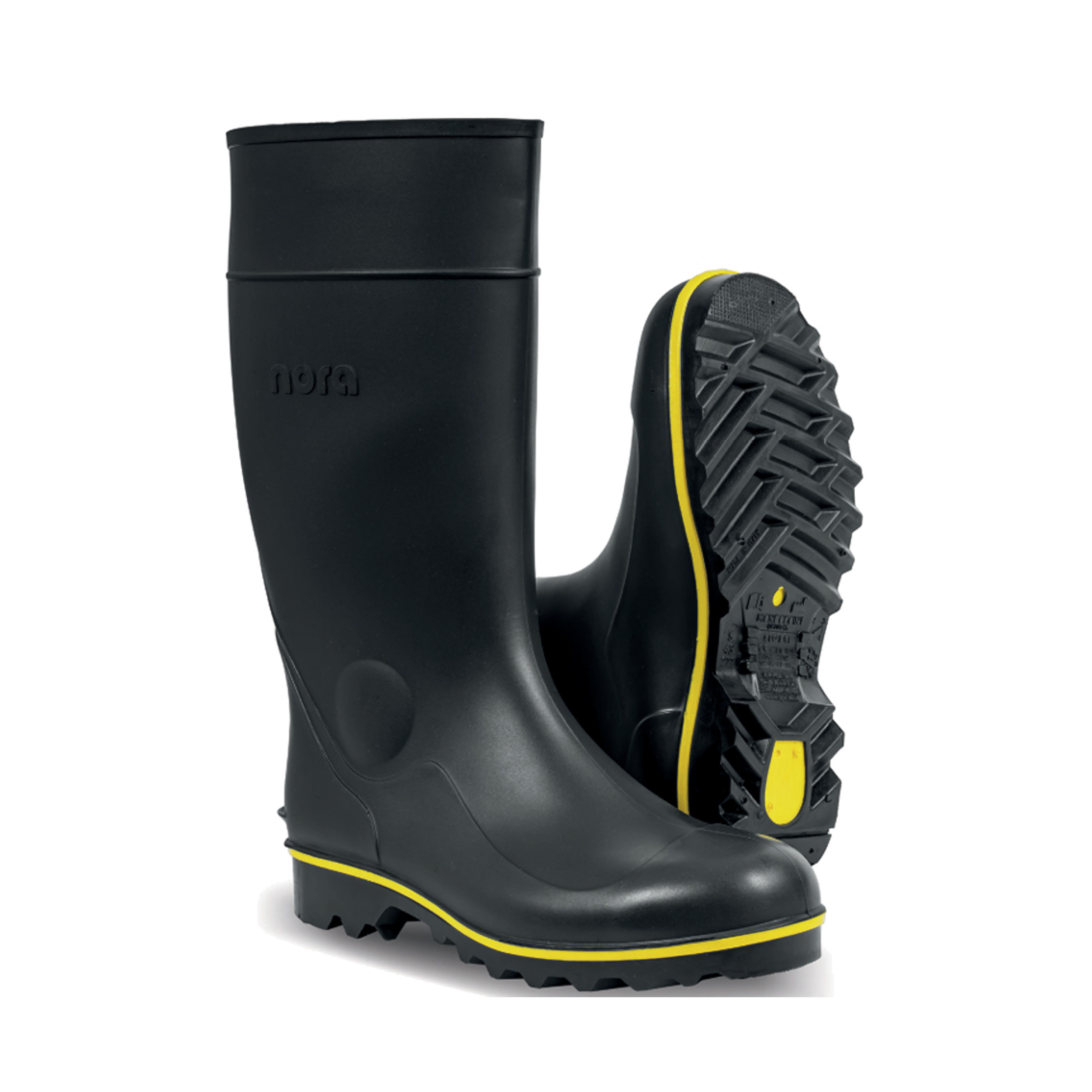 Gummistiefel Jan, EN ISO 20347:2012 O4-FO-SRC, schwarz