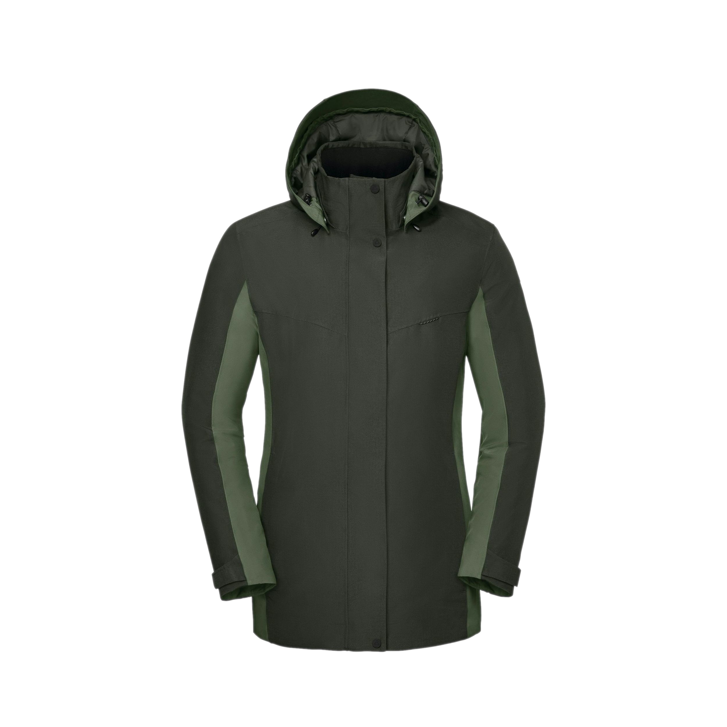 Damen-Hardshell Wetterschutz-Arbeitsjacke Regenzeit