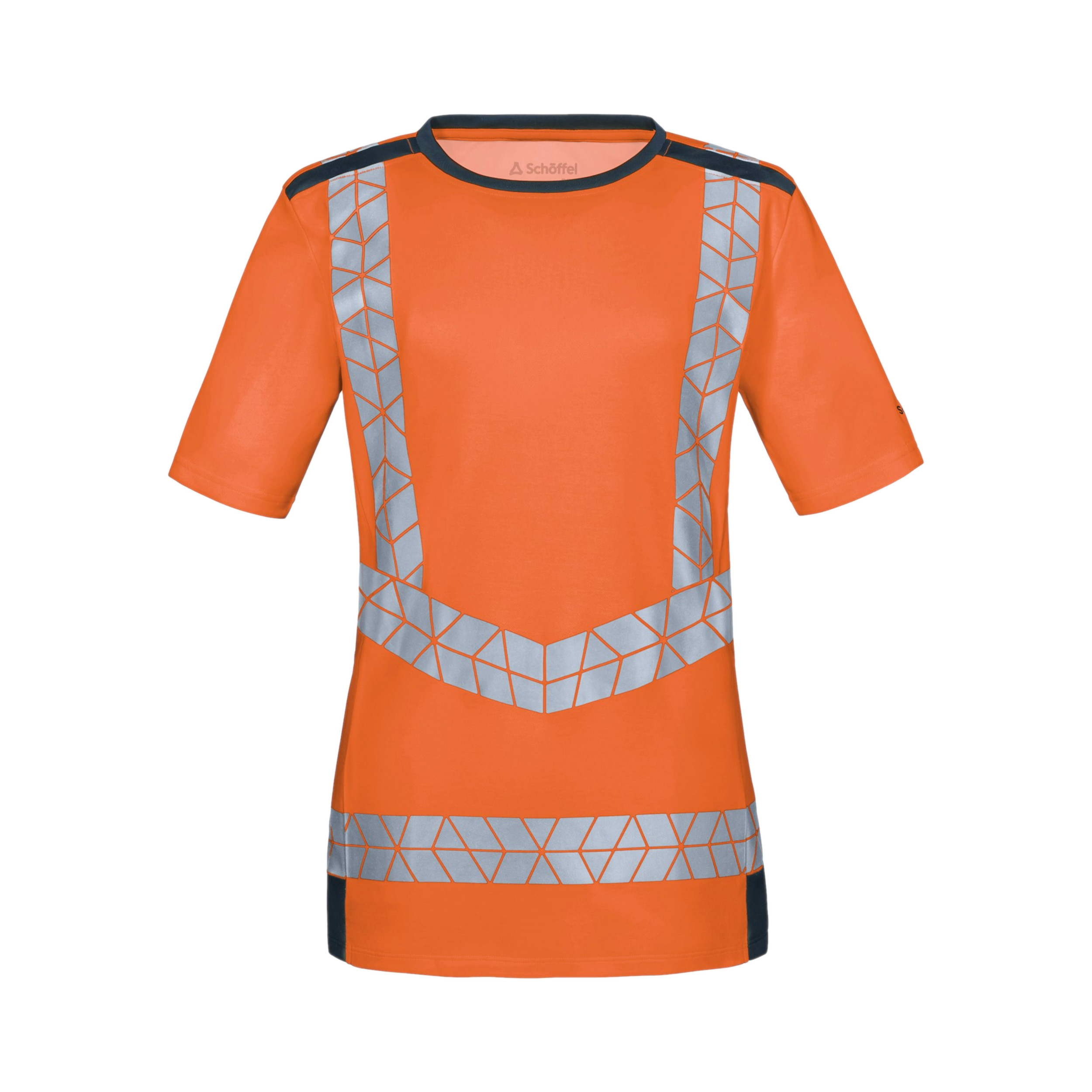 Warnschutz T-Shirt Mischgewebe Signalheld Damen