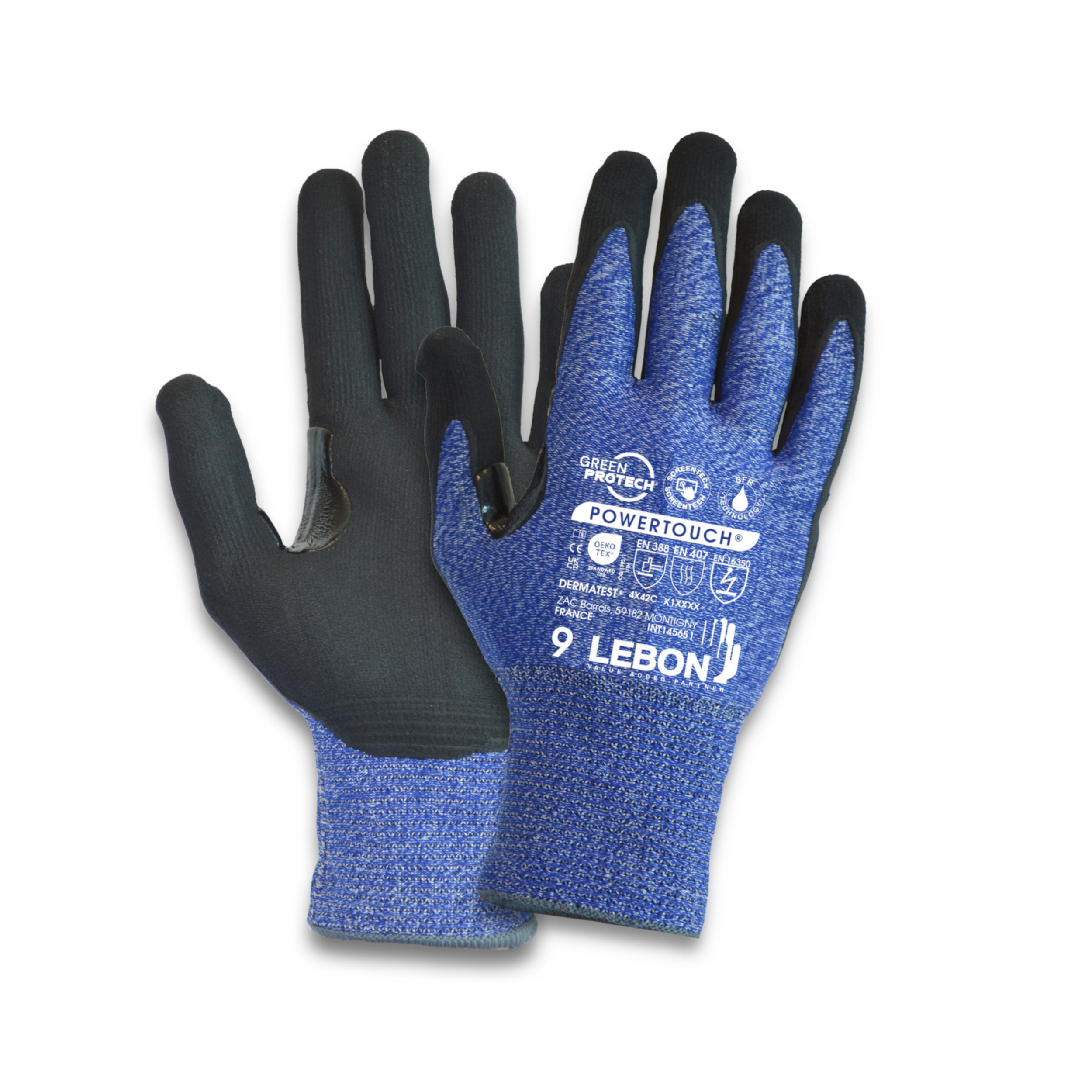 Schnittschutzhandschuh POWERTOUCH®, 4 X 4 2 C