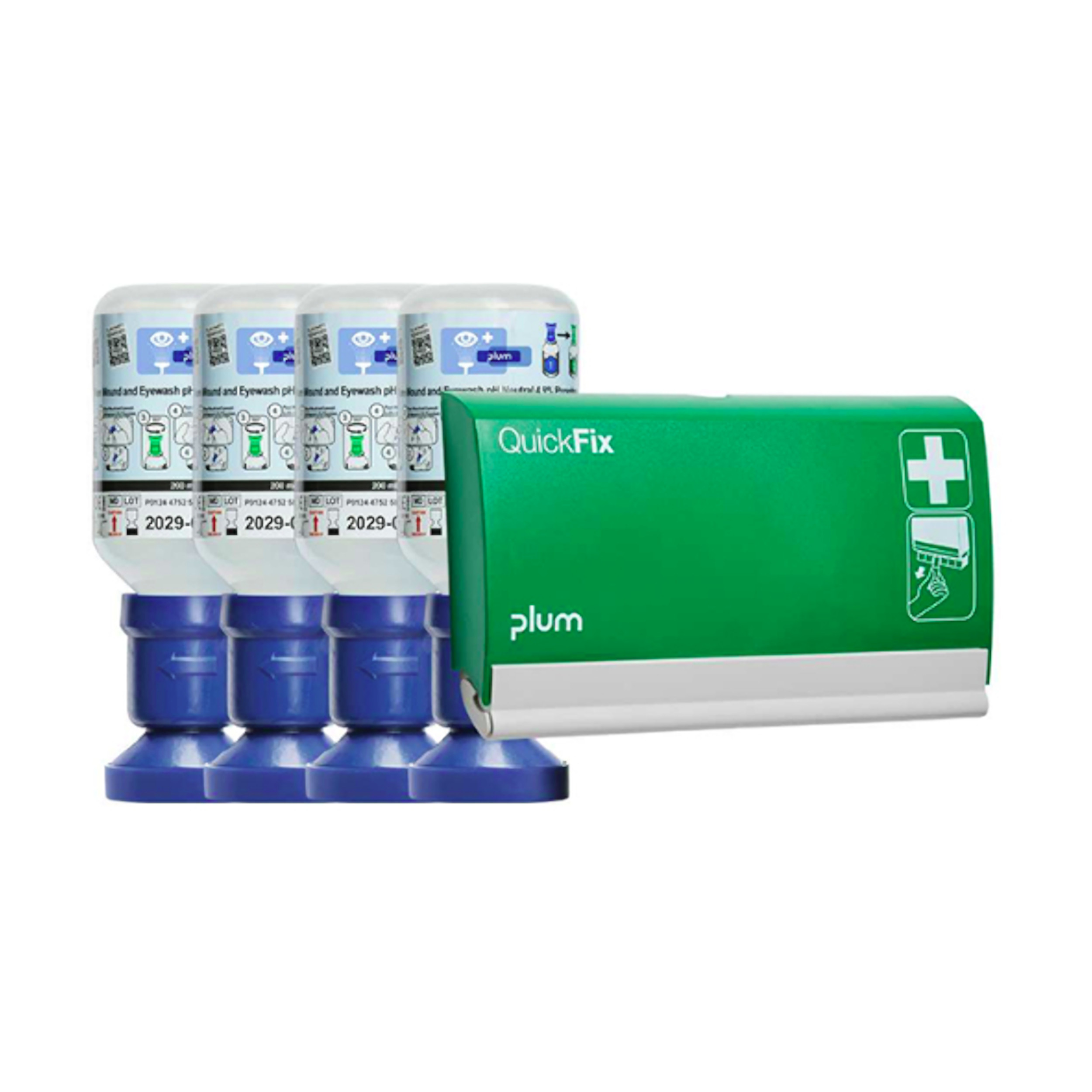 AKTIONSPAKET - PLUM 6003, 4x200ml + 1 Pflasterspender leer