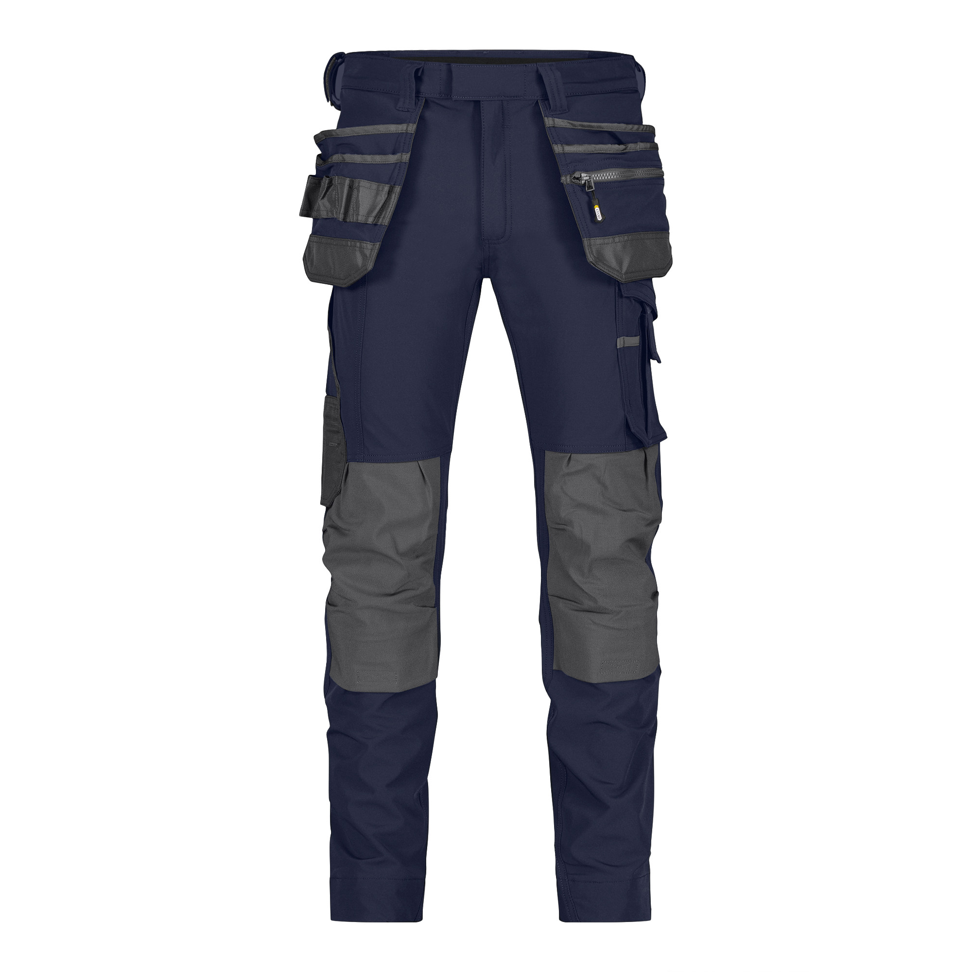 Strech-Arbeitshose mit Holstertaschen und Kniepolstertaschen Matrix