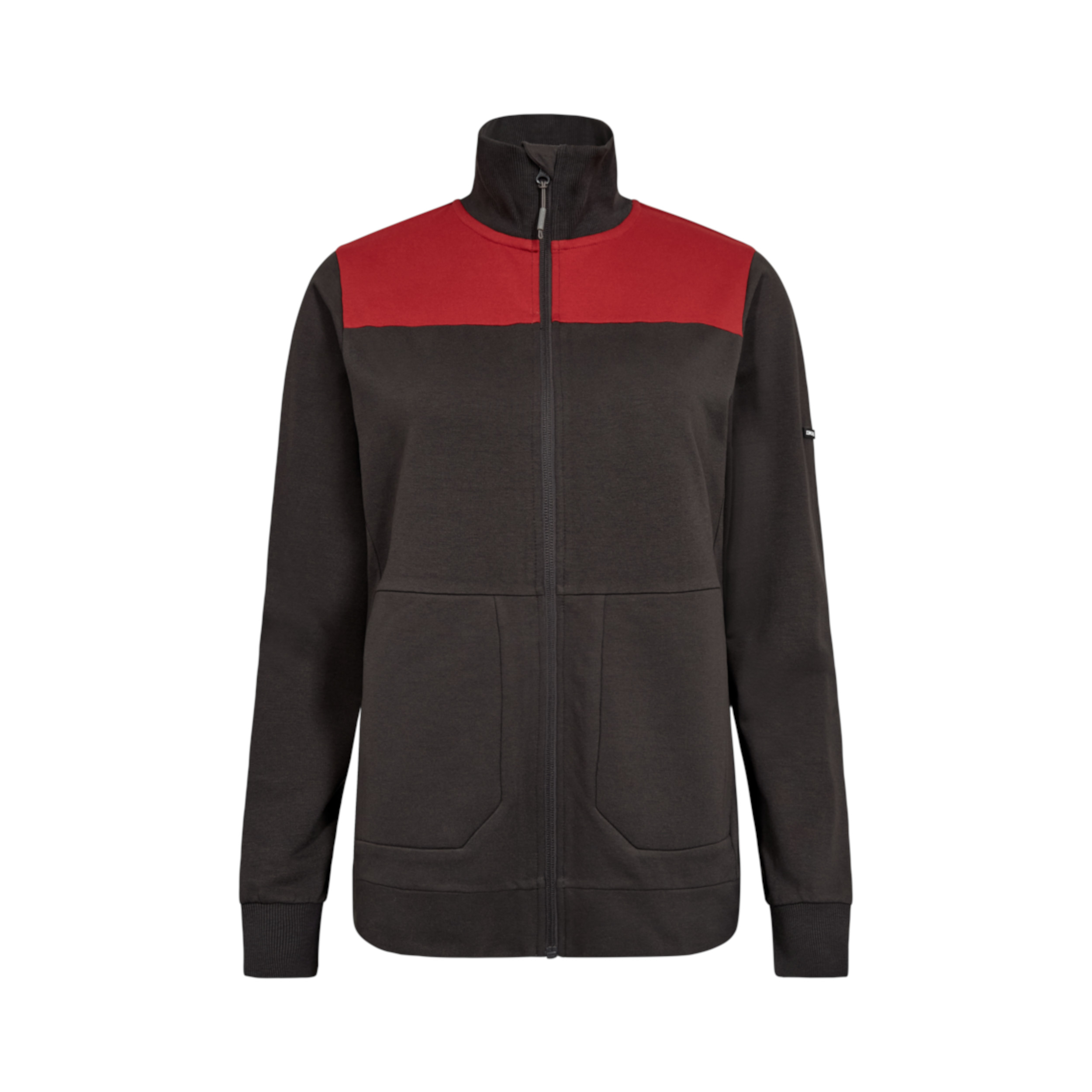 Entire Damen Sweatcardigan mit Kragen