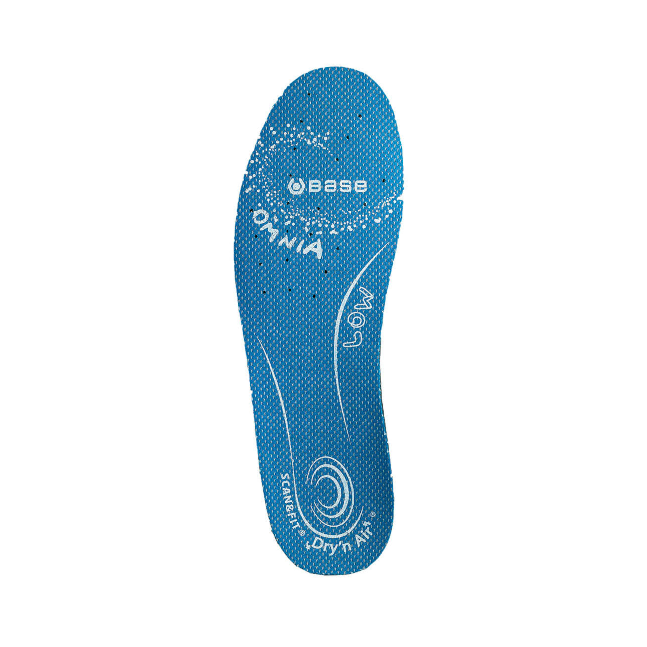 Sohle Dry'n Air Scan&Fit Omnia - Low Blau