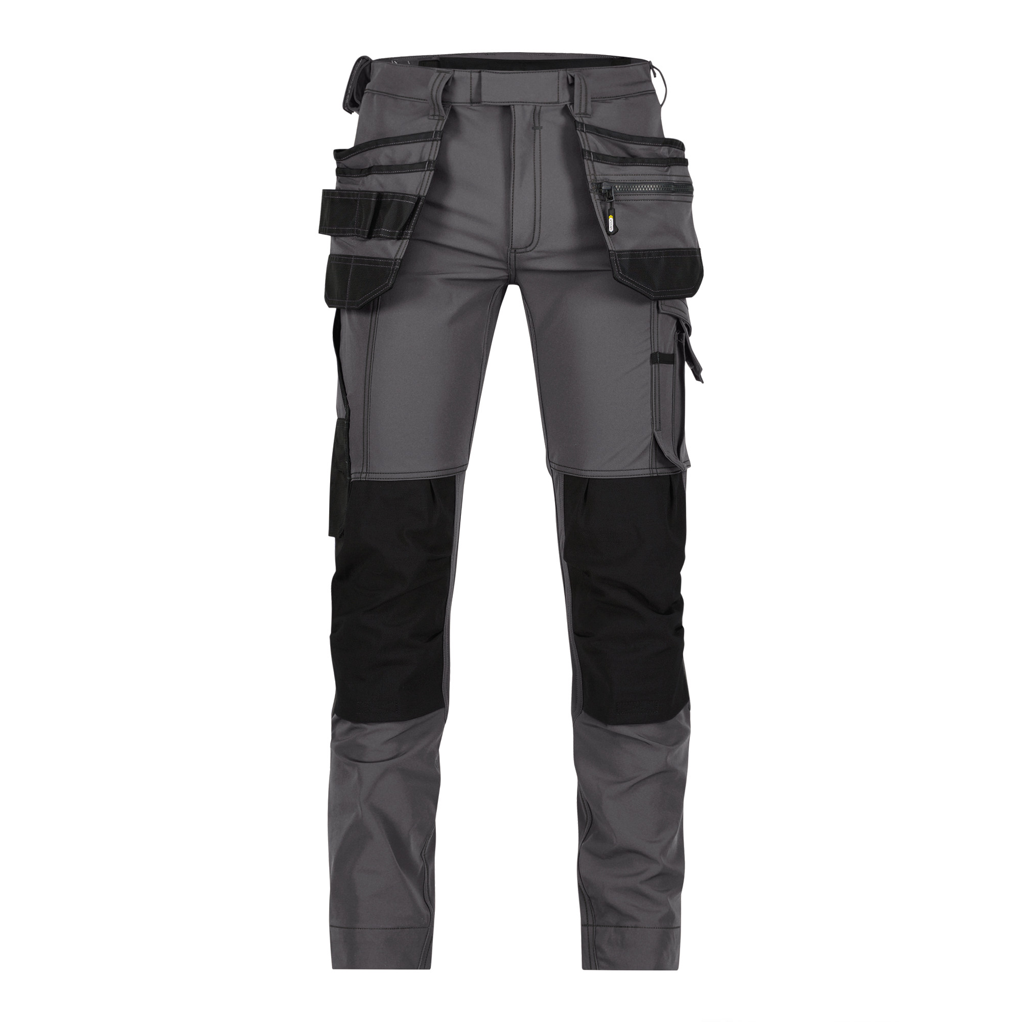 Strech-Arbeitshose mit Holstertaschen und Kniepolstertaschen Matrix