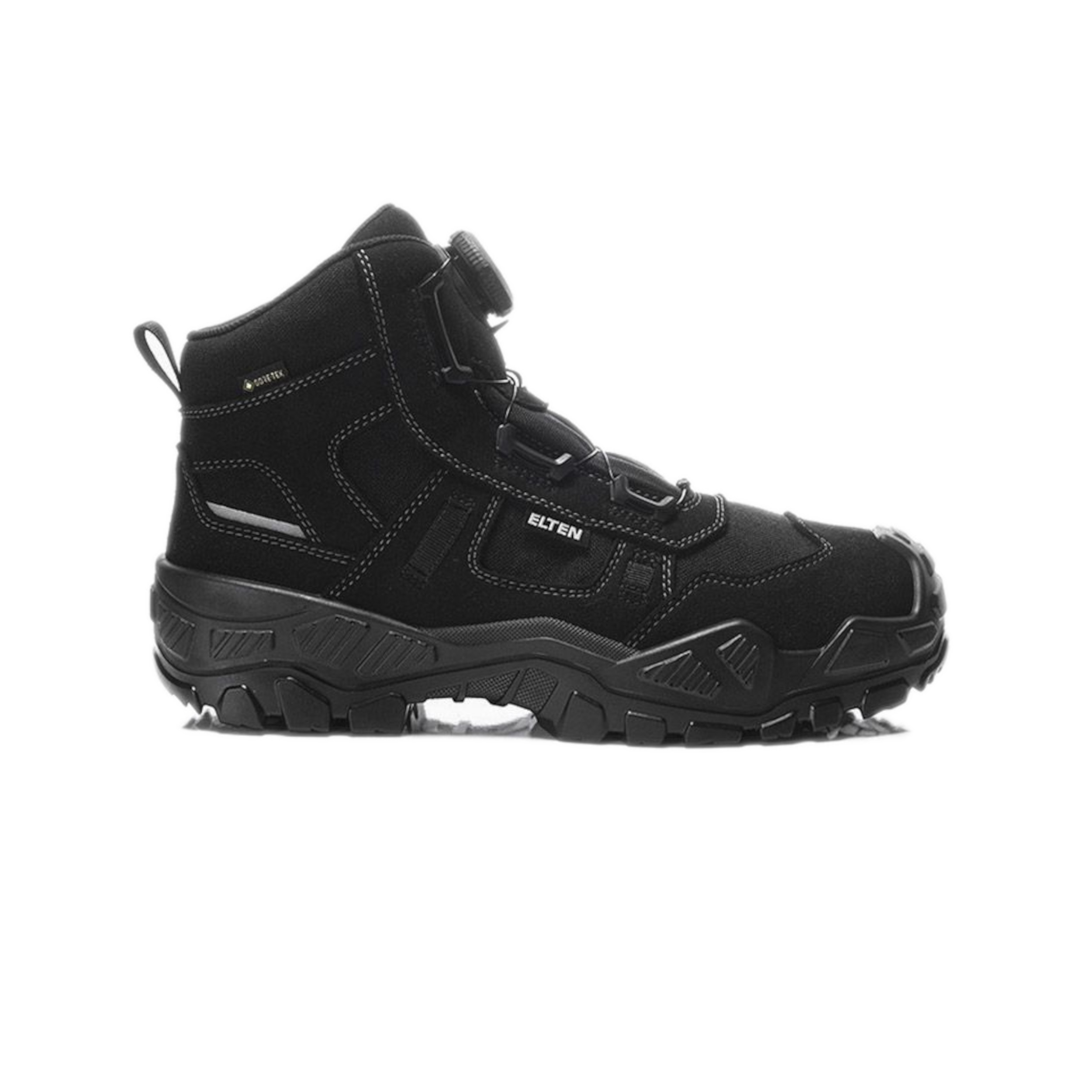 Sicherheits-Schnürstiefel MIKE BOA® GTX black Mid ESD S3S CI