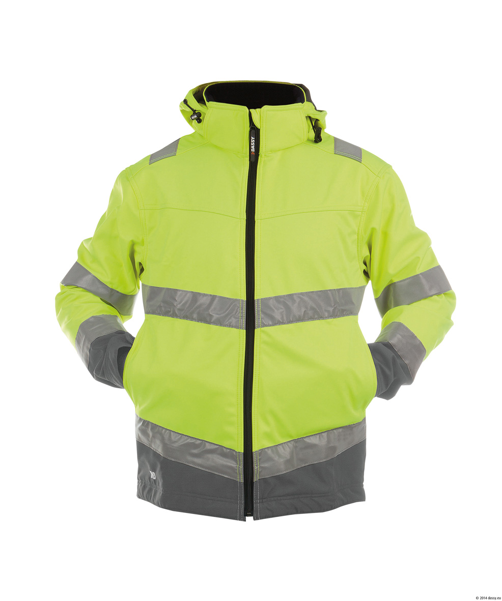 Warnschutz-Softshelljacke Malaga Warnschutz-Softshelljacke Malaga