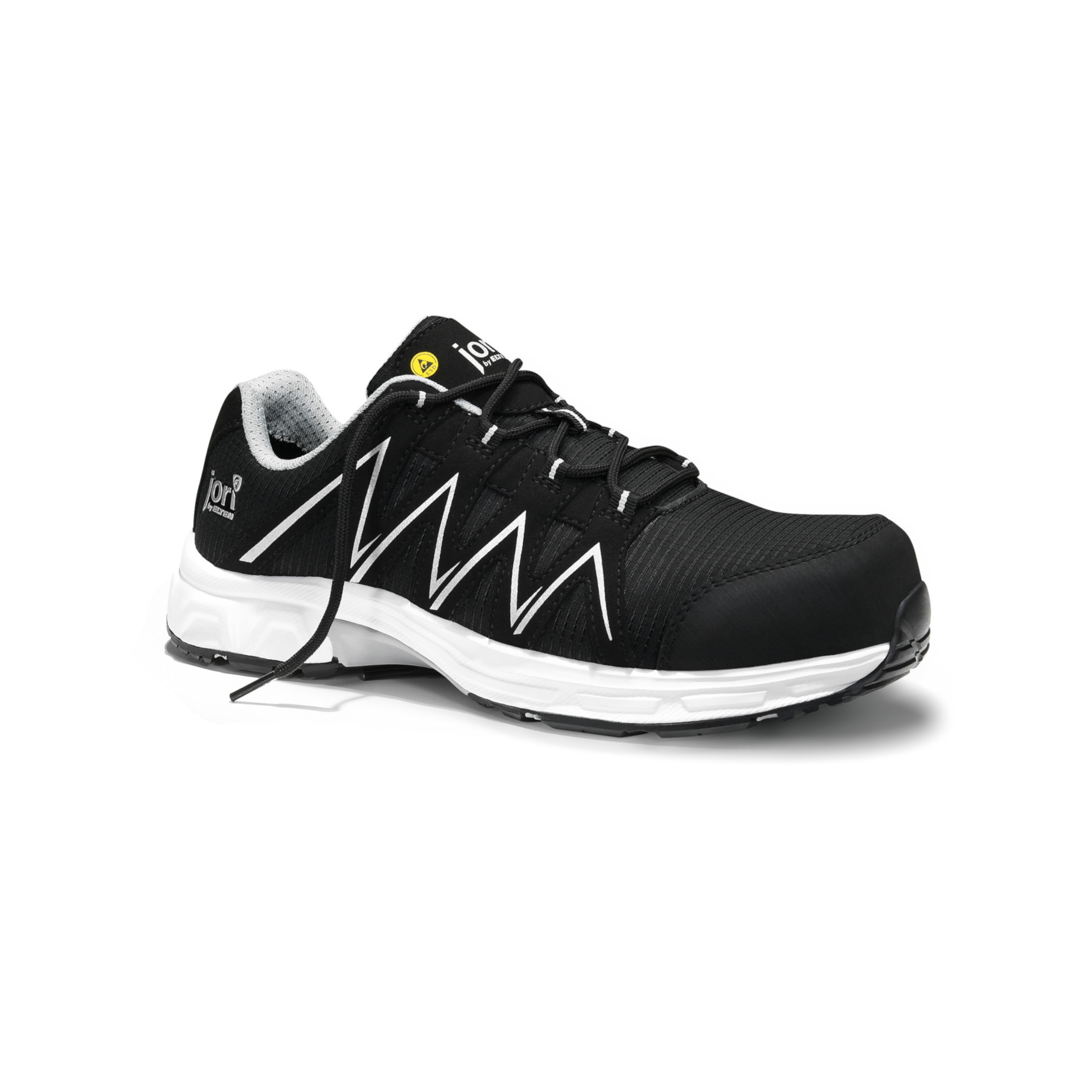 09j12161 Sicherheits-Halbschuh JO_SPEEDY BLACK SILVER LOW ESD S3