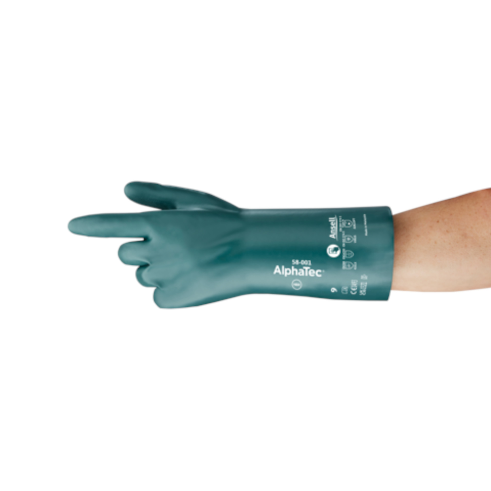 Chemikalienschutzhandschuh AlphaTec® 58-001 ESD Chemikalienschutzhandschuh AlphaTec® 58-001 ESD