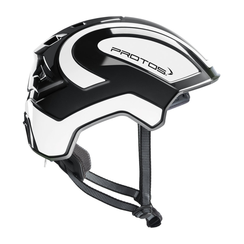 01P203000schwarzweiss Protos® Integral Climber Kletterschutzkombination