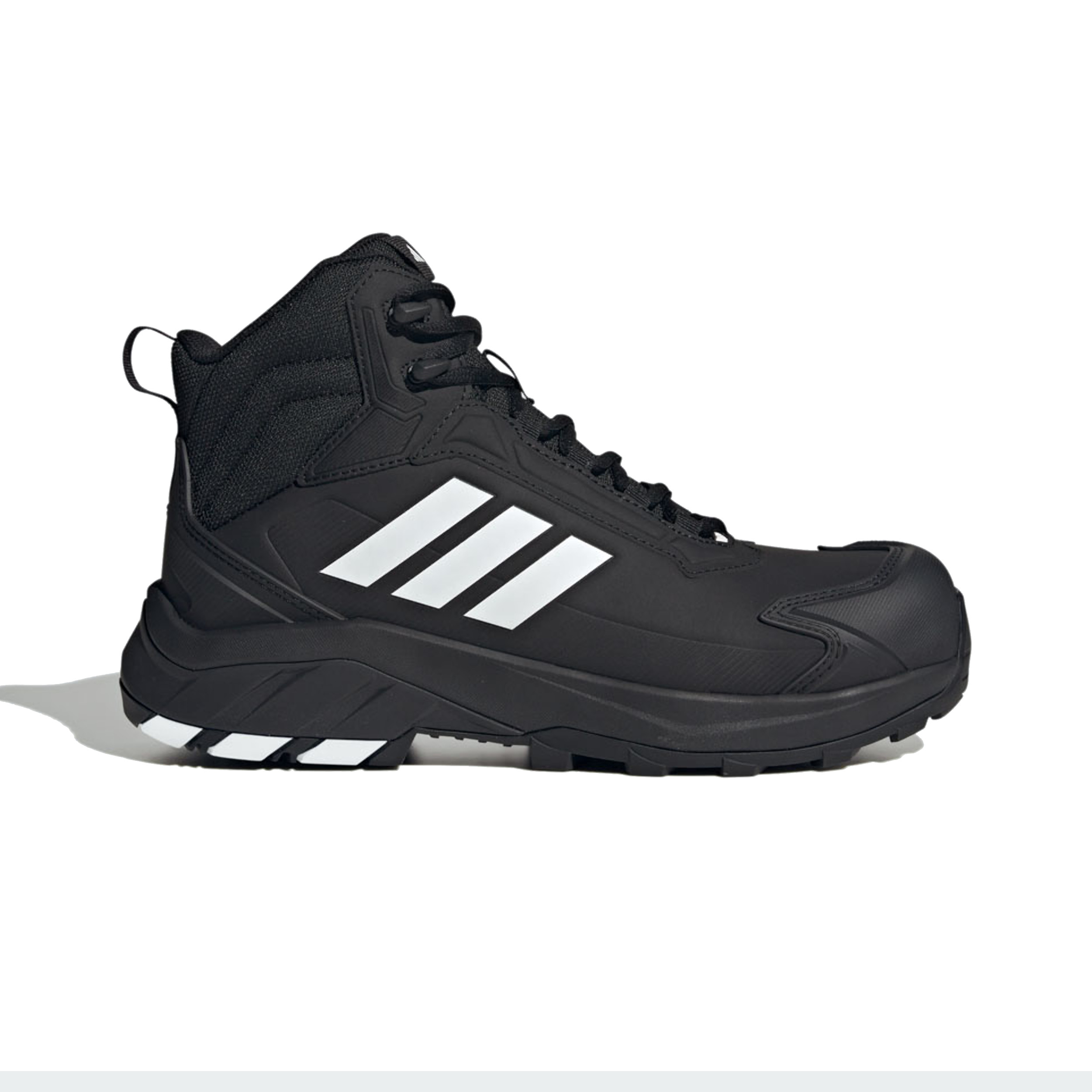 ADIDAS Sicherheitsschnürstiefel GRANOR MID S3S, schwarz/weiß