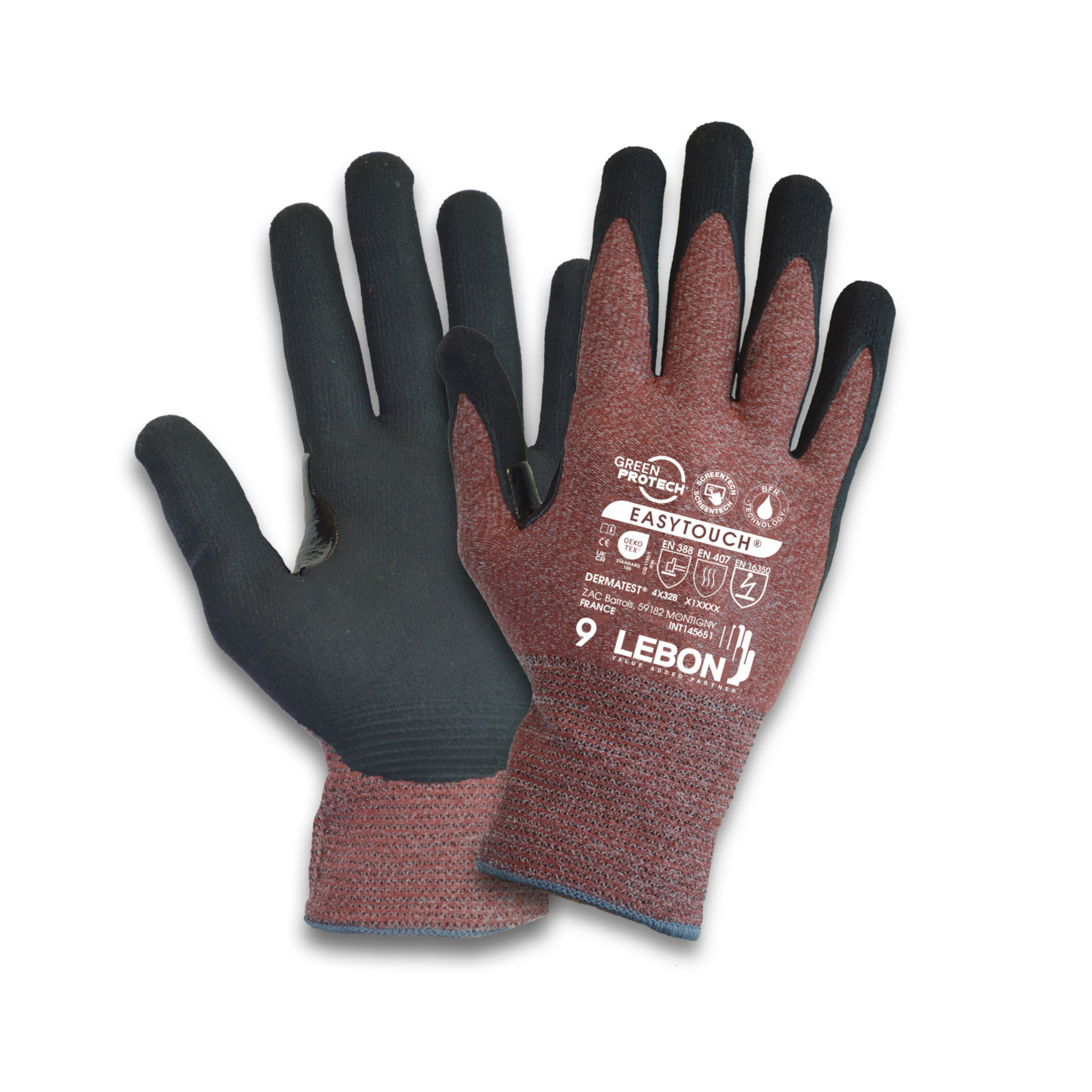 Schnittschutzhandschuh EASYTOUCH, 4 X 3 2 B