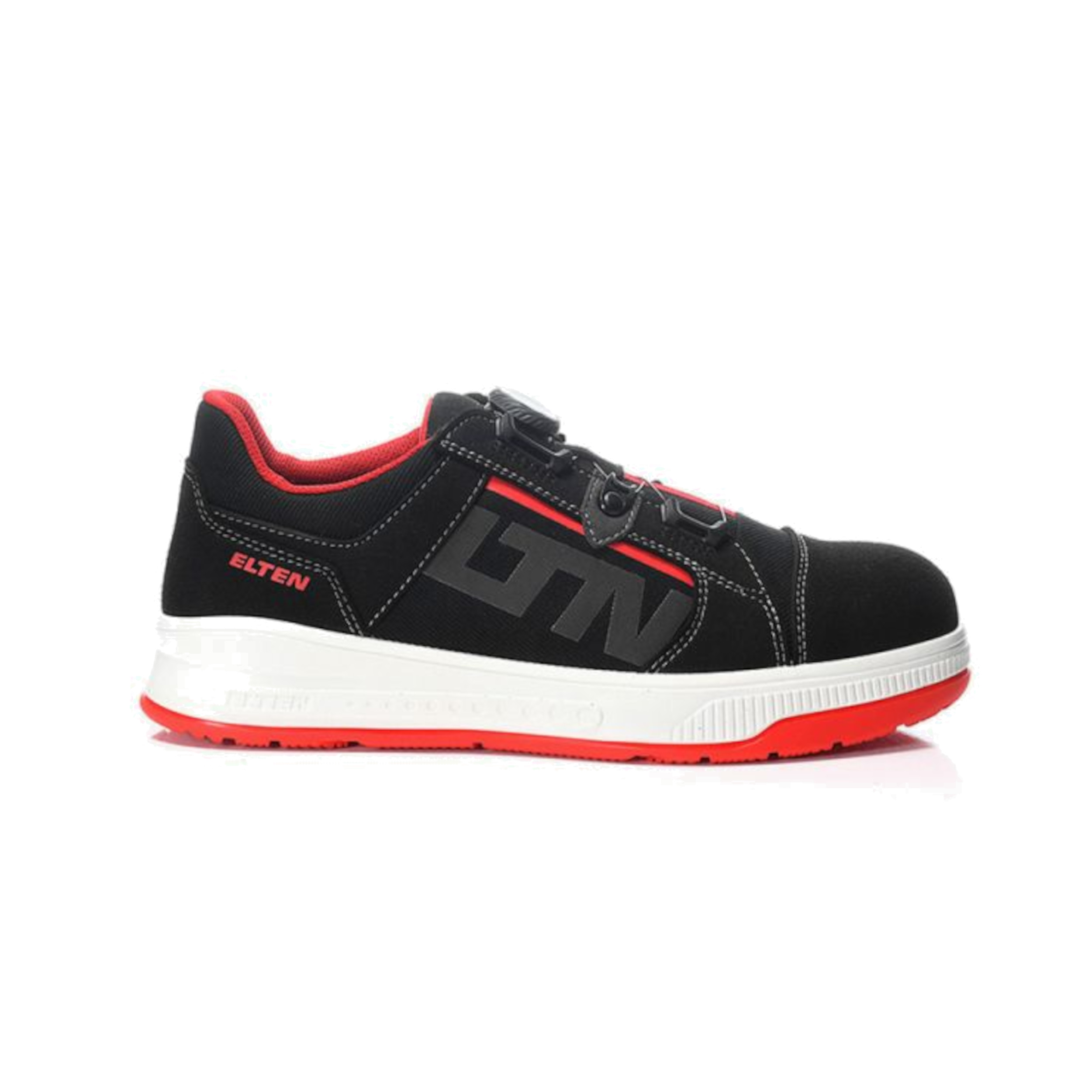 Sicherheitshalbschuh ISAAK XXST BOA® black-red Low ESD S2
