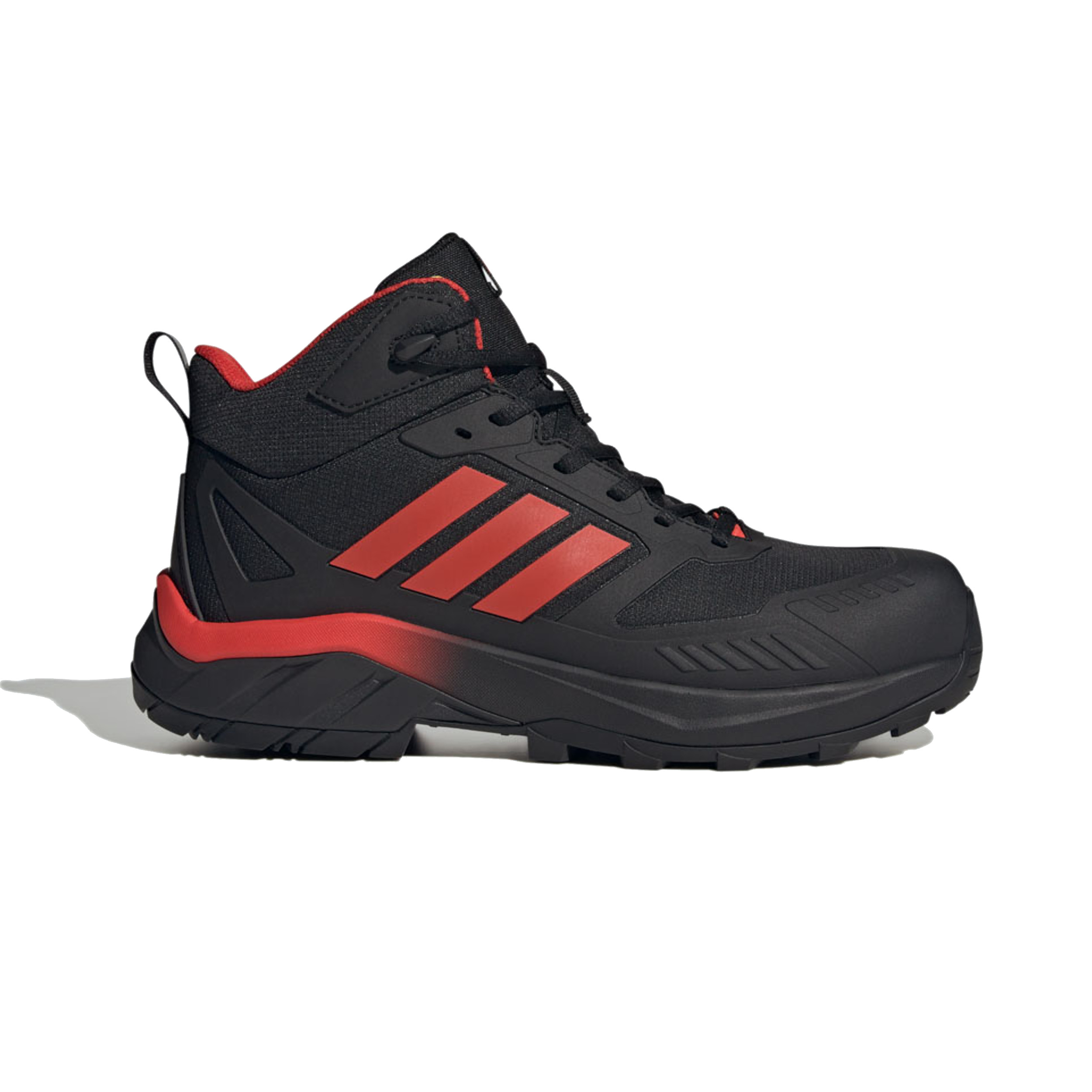 ADIDAS Sicherheitsschnürstiefel GRADIX MID S3S, schwarz/rot
