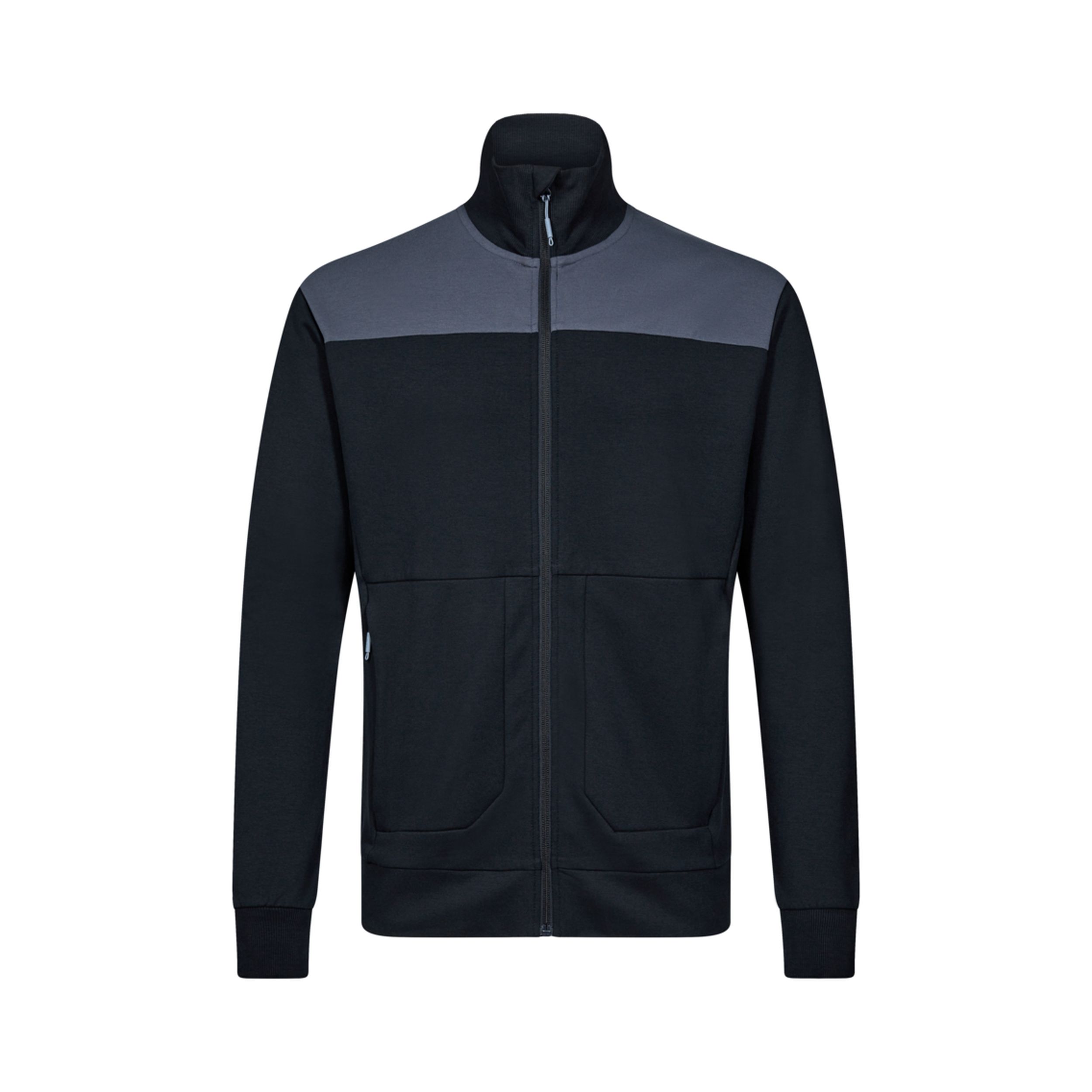 Entire Sweatcardigan mit Kragen