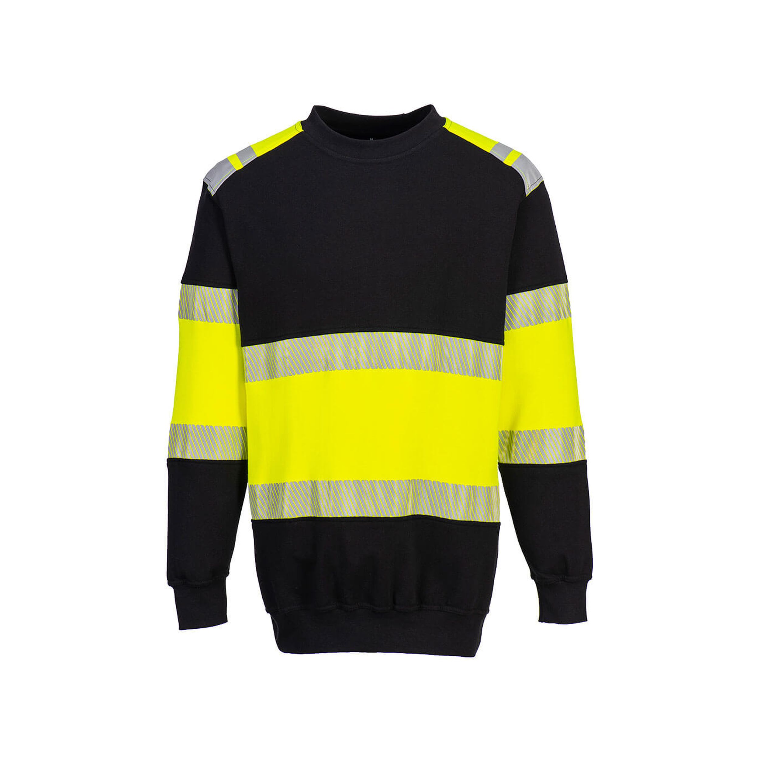 PW3 Modaflame Knit Hi-Vis FR Sweatshirt Klasse 1
