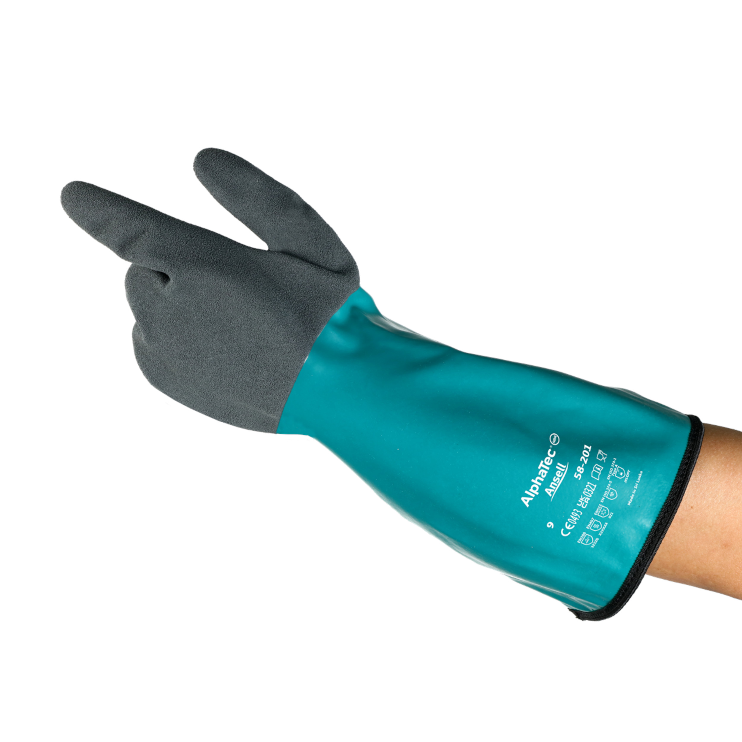 Chemikalienschutzhandschuh AlphaTec® 58-201