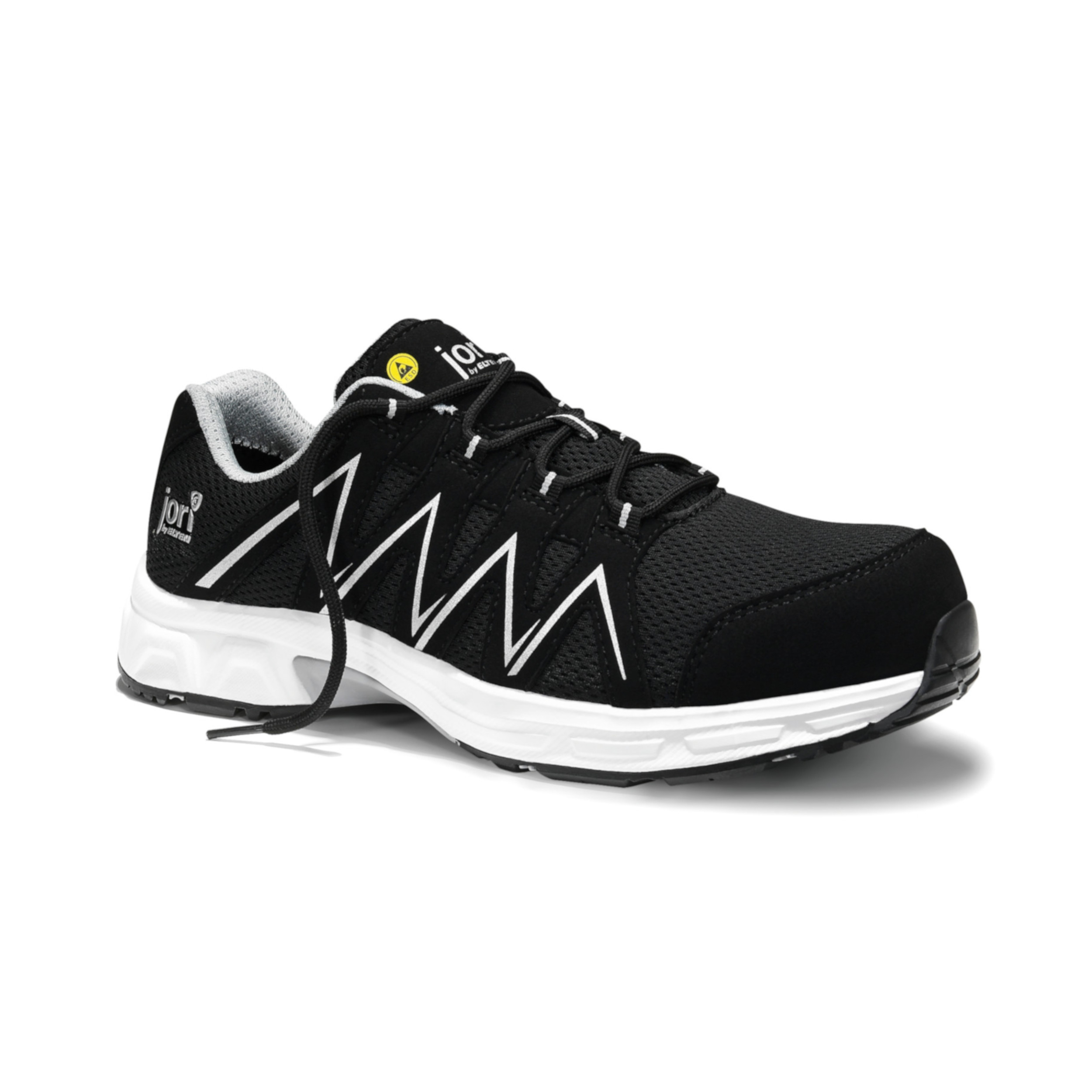 09j12121 Sicherheits-Halbschuh JO_SPEEDY BLACK-SILVER LOW ESD S1P