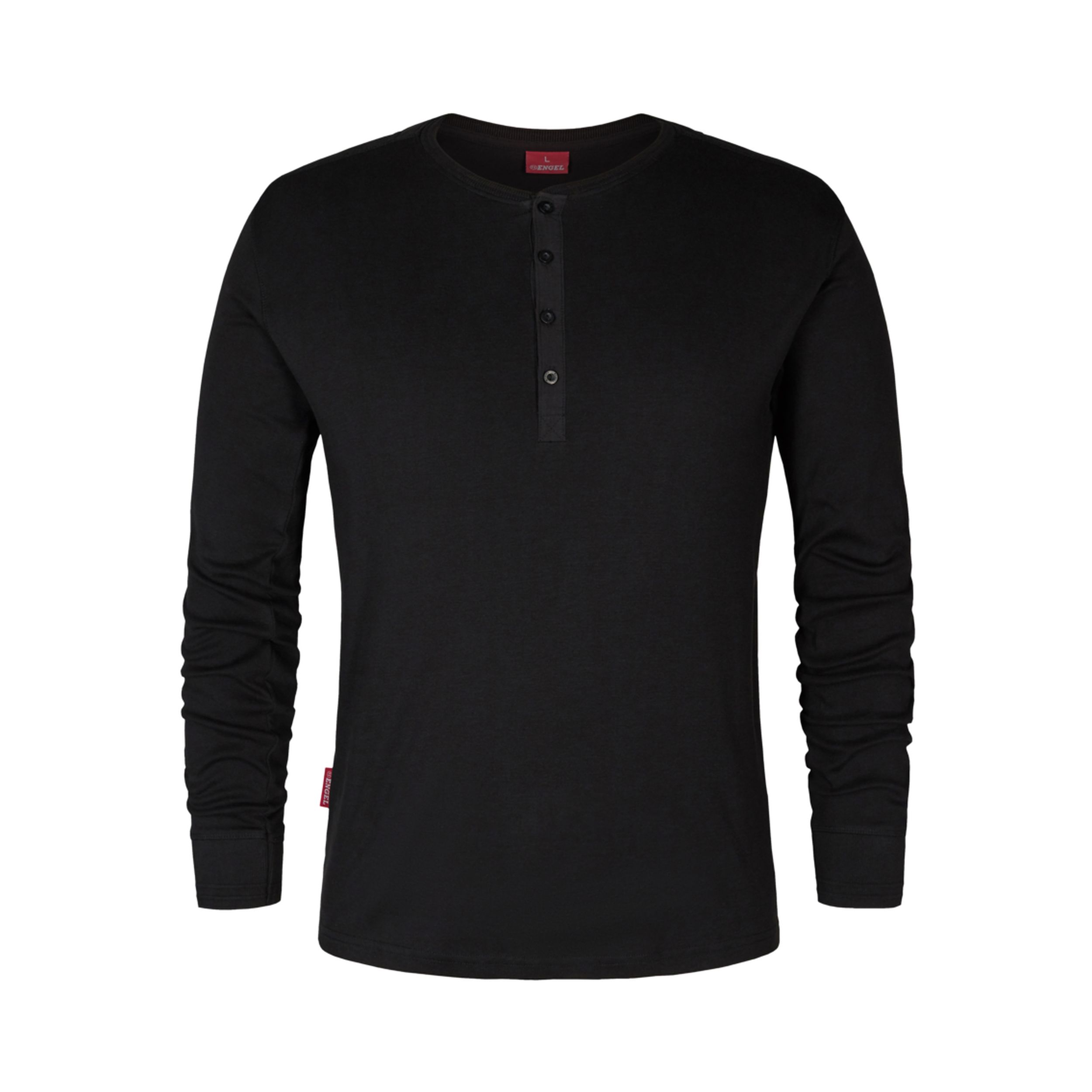 Extend Grandad langarm-Shirt