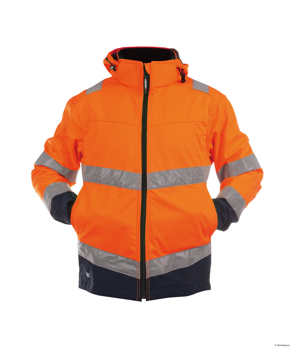 Warnschutz-Softshelljacke Malaga Warnschutz-Softshelljacke Malaga
