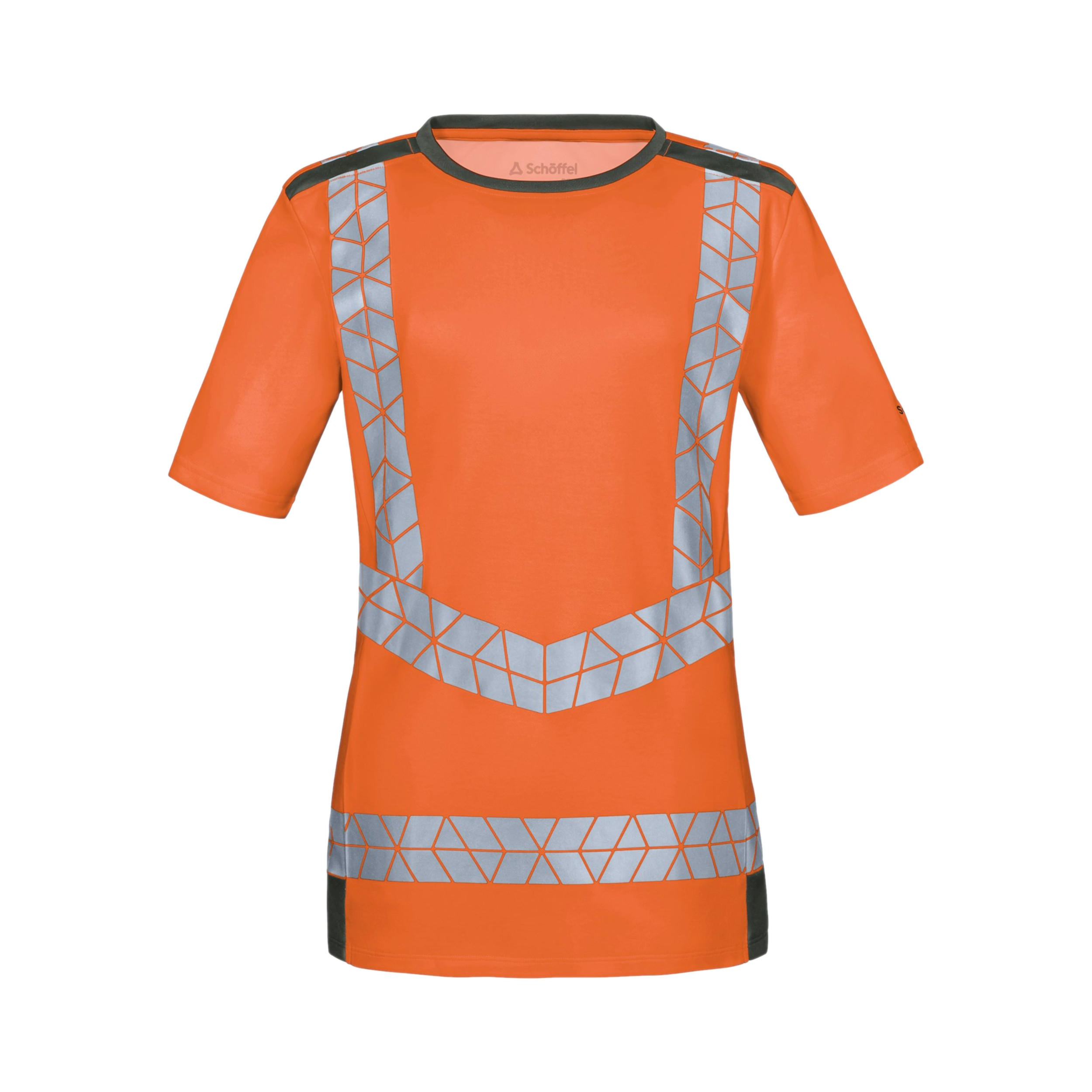 Warnschutz T-Shirt Mischgewebe Signalheld Damen