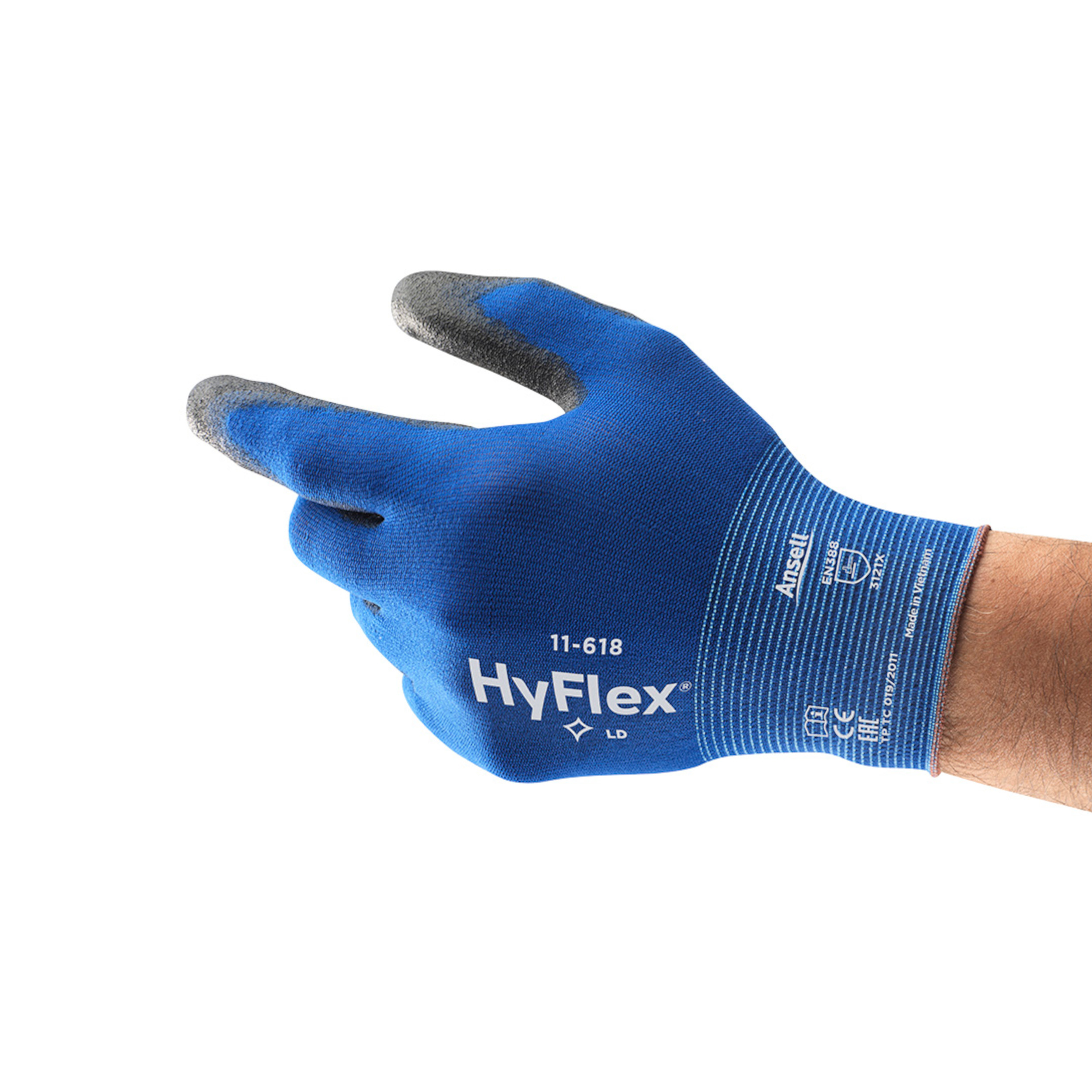 08s11618qhQlyezpFLrRQ Montagehandschuh HyFlex® 11-618