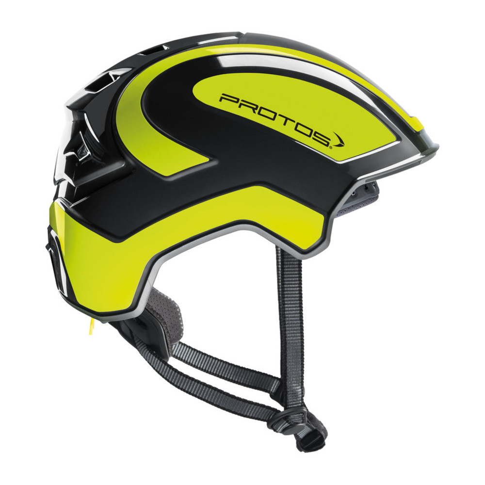 01P203000schwarzgelb Protos® Integral Climber Kletterschutzkombination