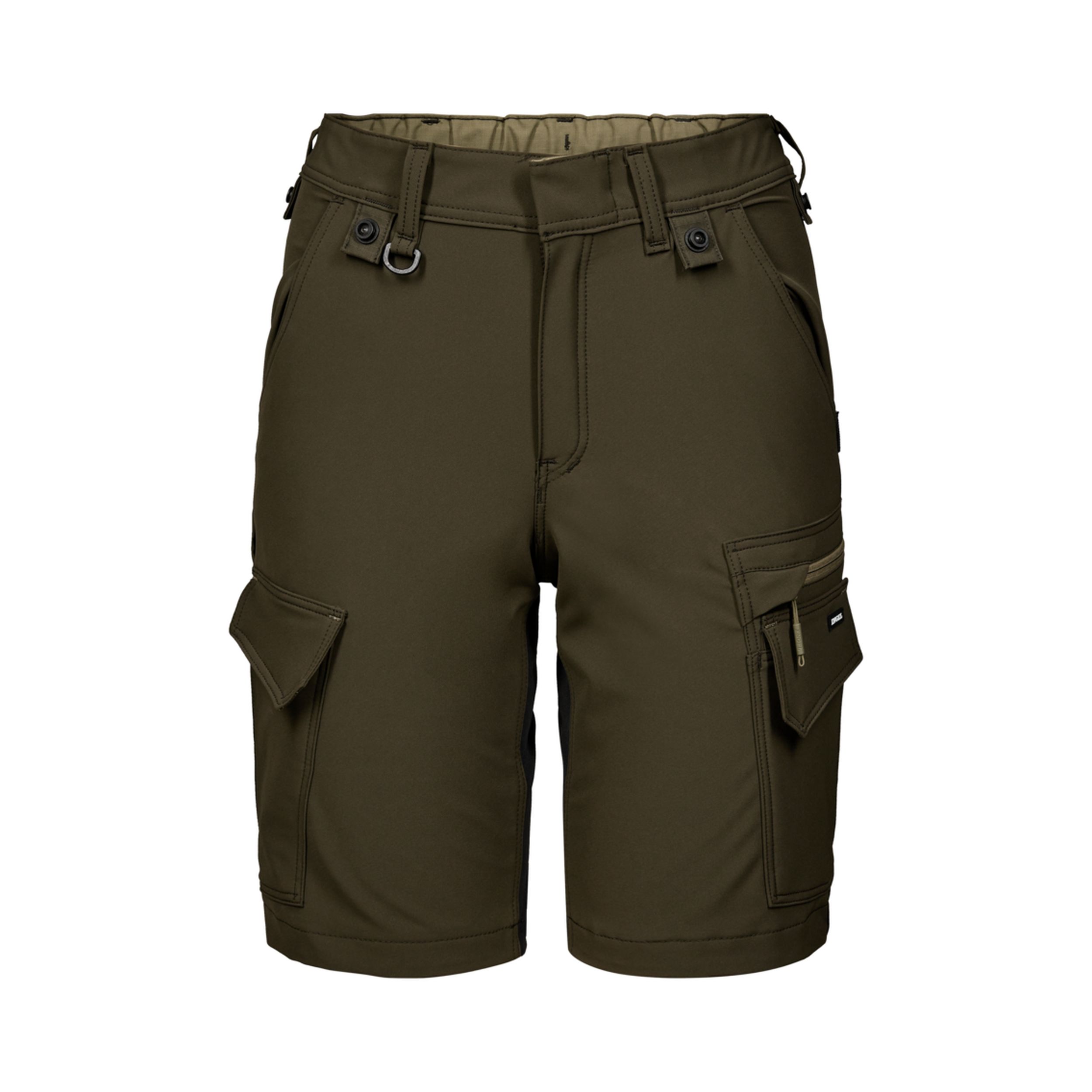 Entire Damen Arbeitsshorts mit 4-Wege-Stretch