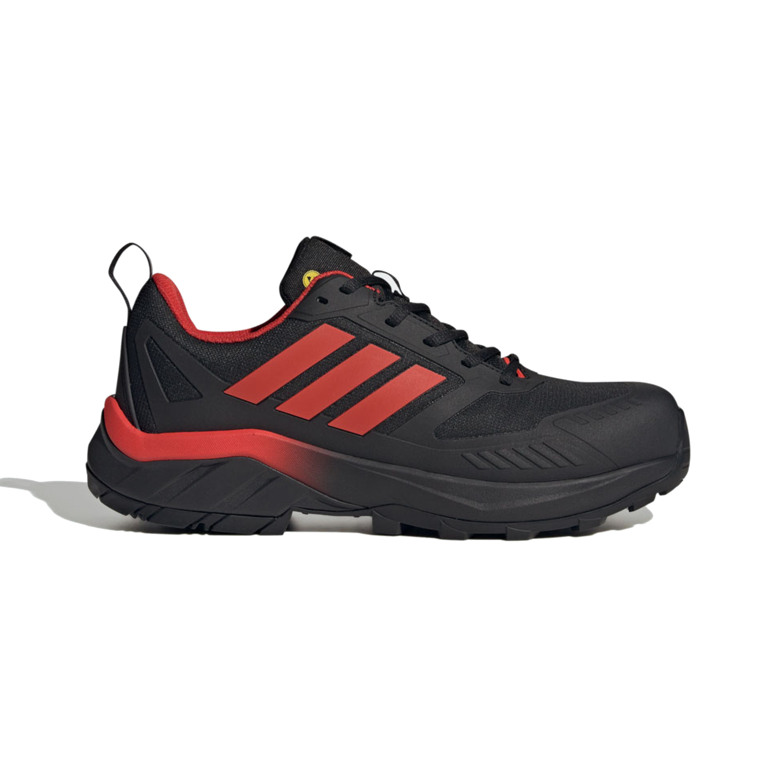 ADIDAS Sicherheitshalbschuh GRADIX LOW S3S, schwarz/rot