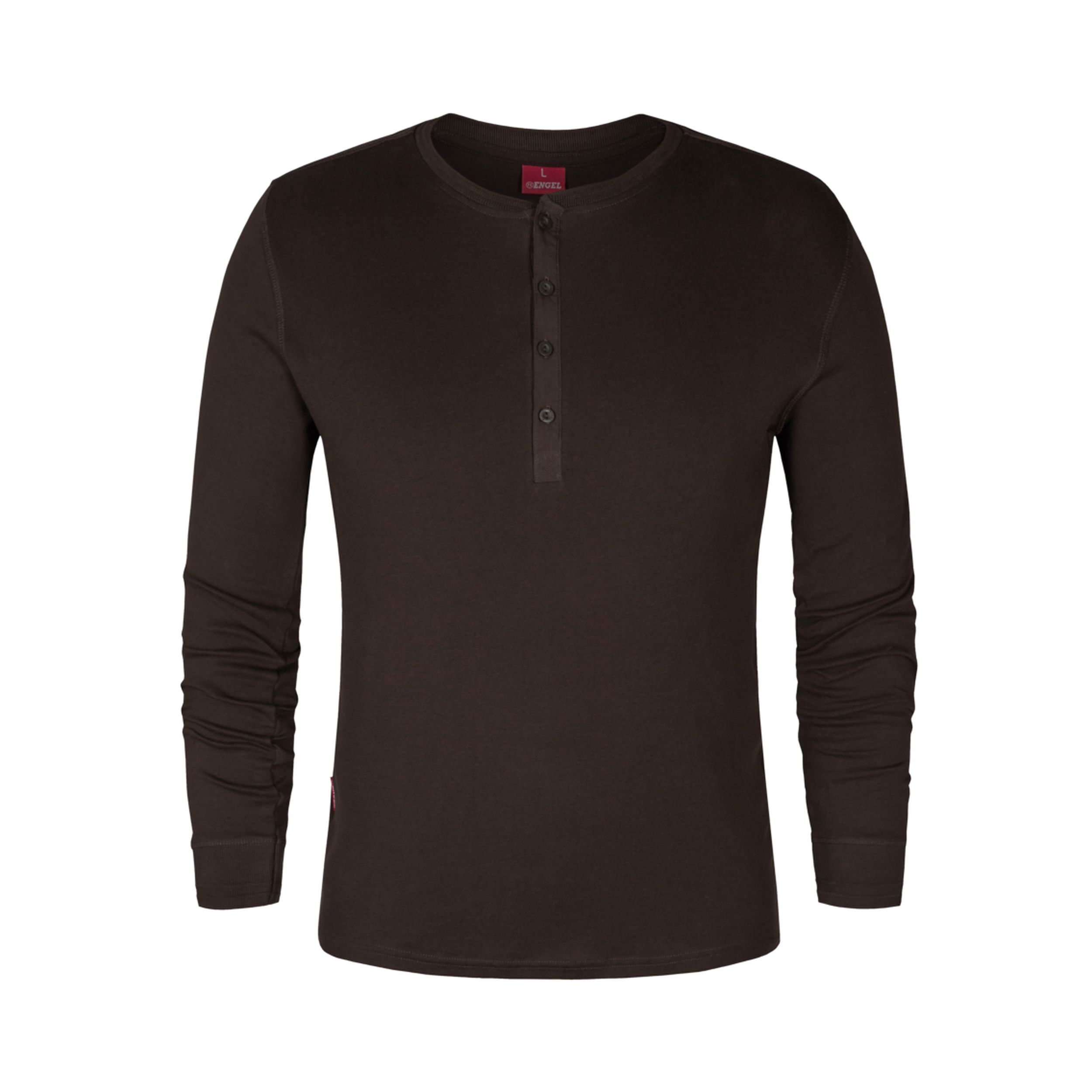 Extend Grandad langarm-Shirt