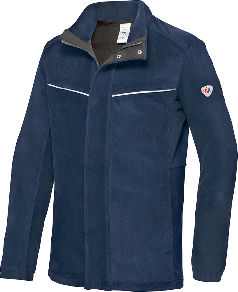 60B2424-860NB BP® Fleecejacke für Herren 2424, Störlichtbogenkl. I,nachtblau
