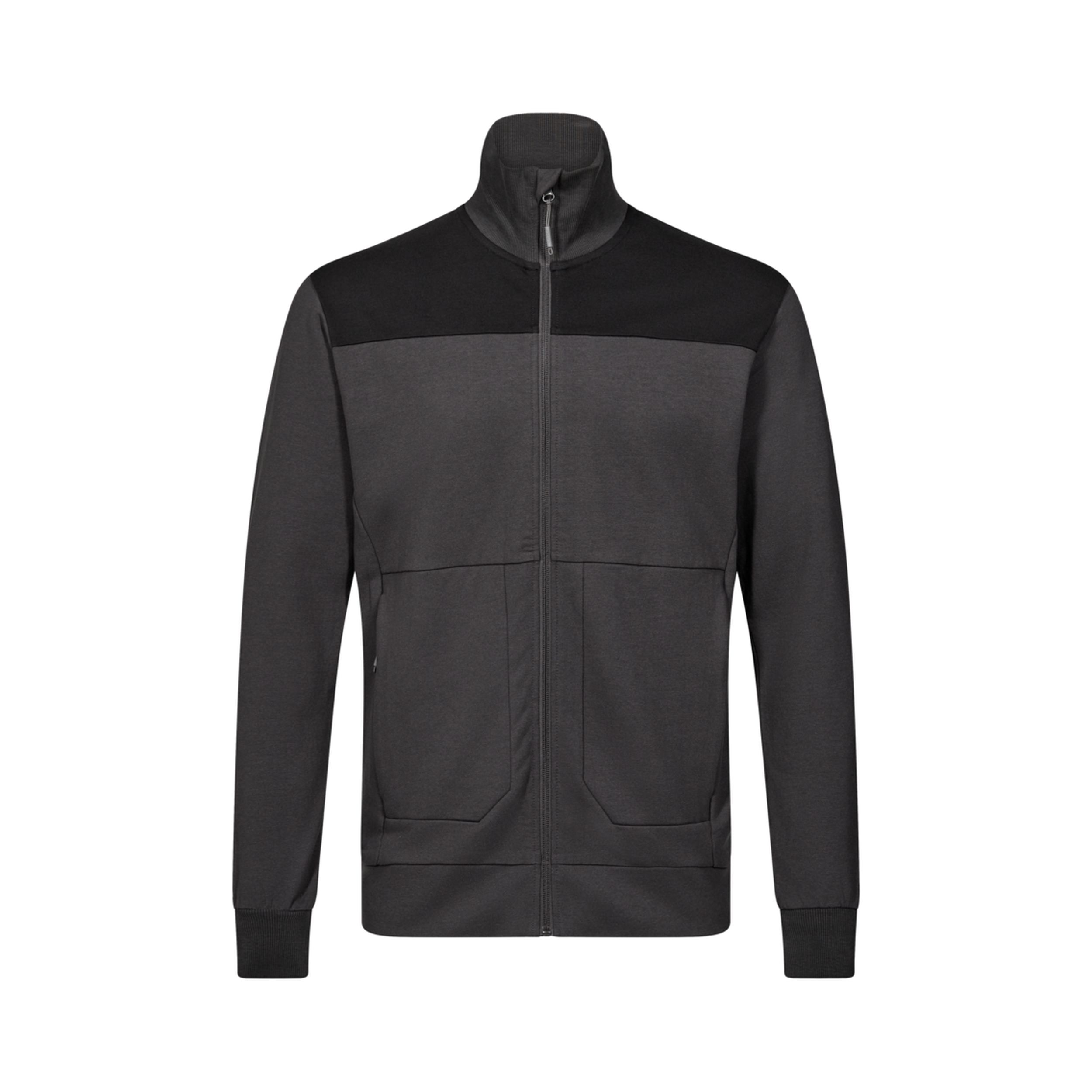 Entire Sweatcardigan mit Kragen