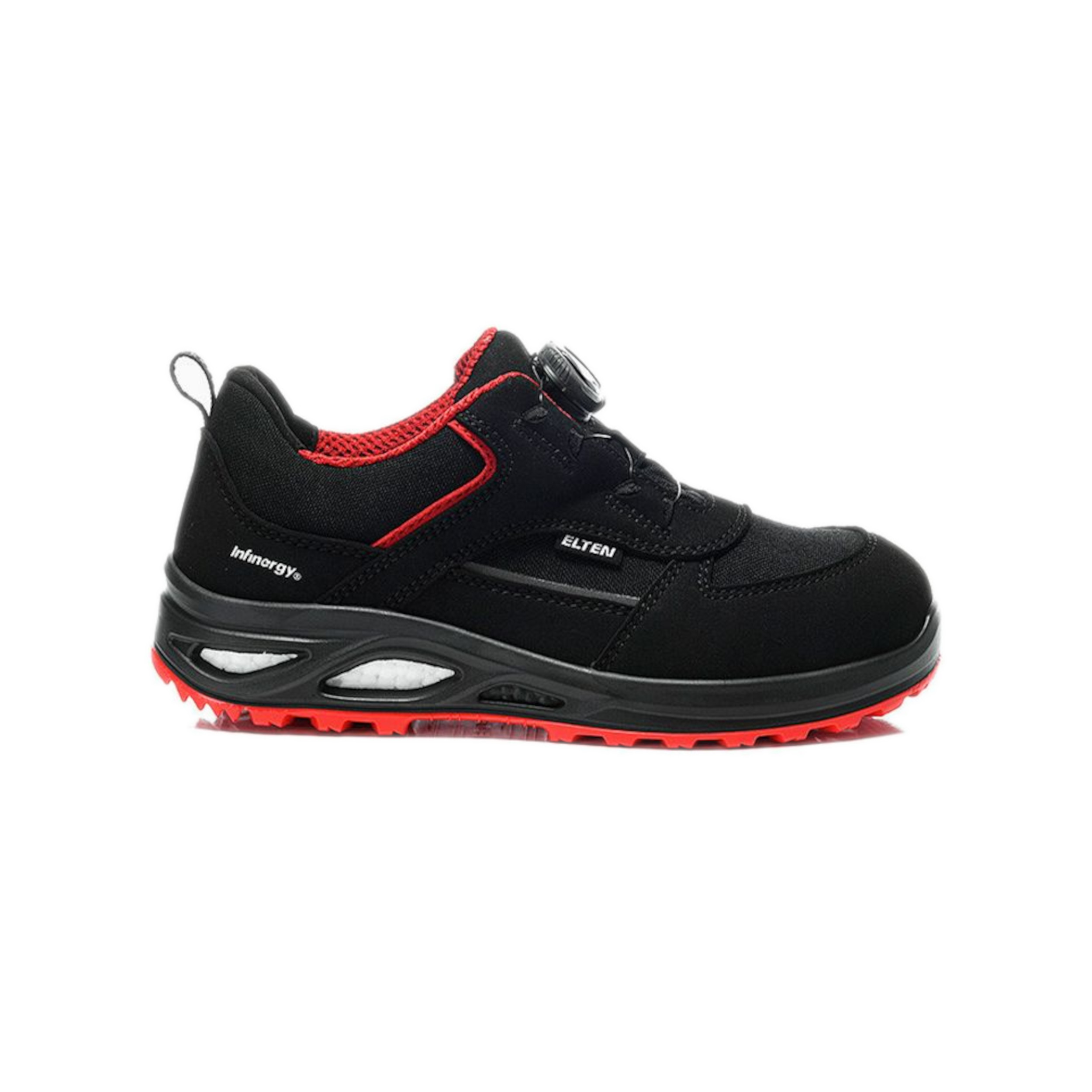 Damen-Sicherheitshalbschuh HANNAH XXTL BOA® black-red Low ESD S3